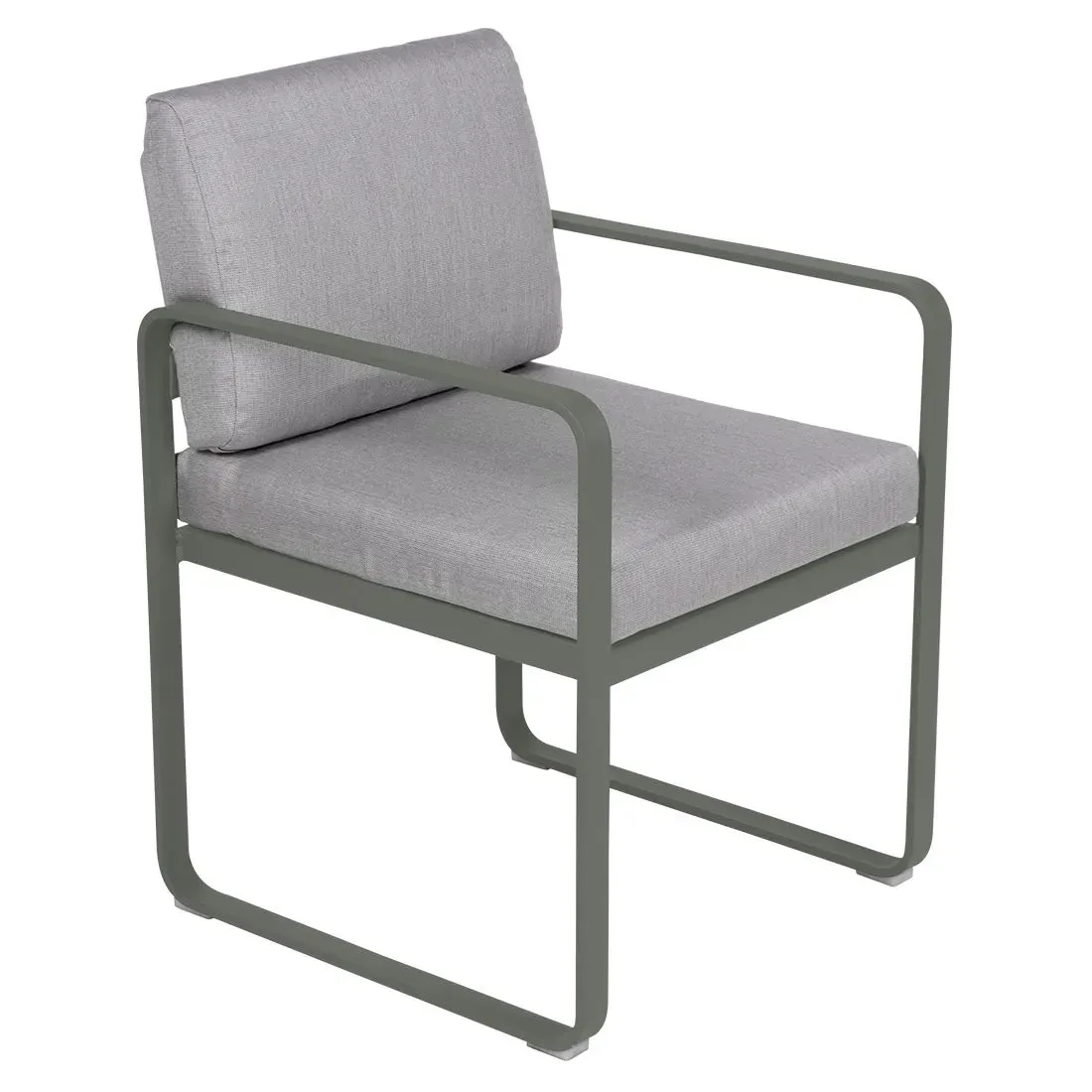 Fermob Fauteuil repas BELLEVIE - 48 romarin mat - gris flanelle