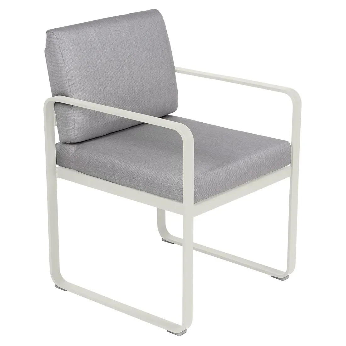 Fermob Fauteuil repas BELLEVIE - A5 gris argile - gris flanelle