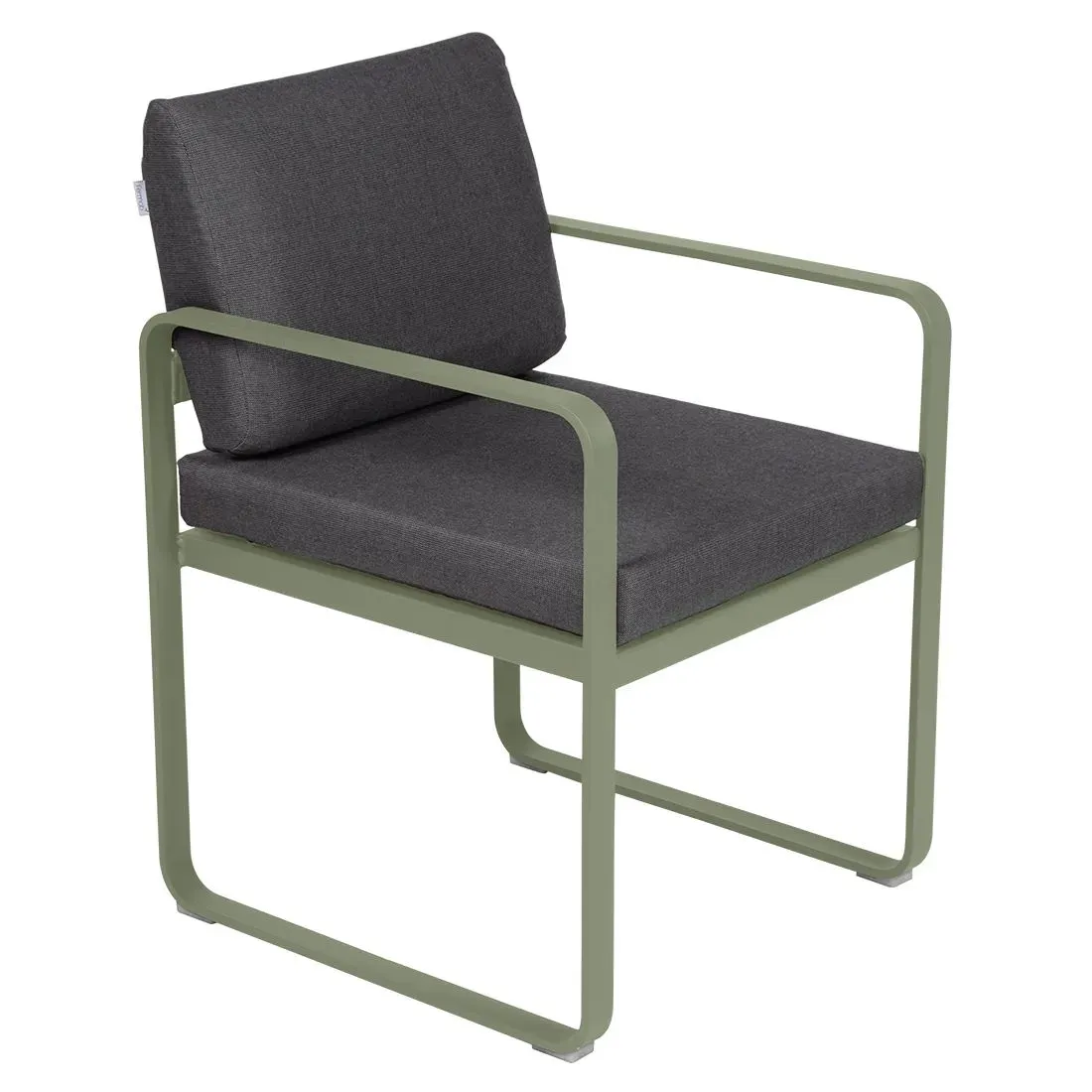 Fermob Fauteuil repas BELLEVIE - 82 cactus mat - gris graphite