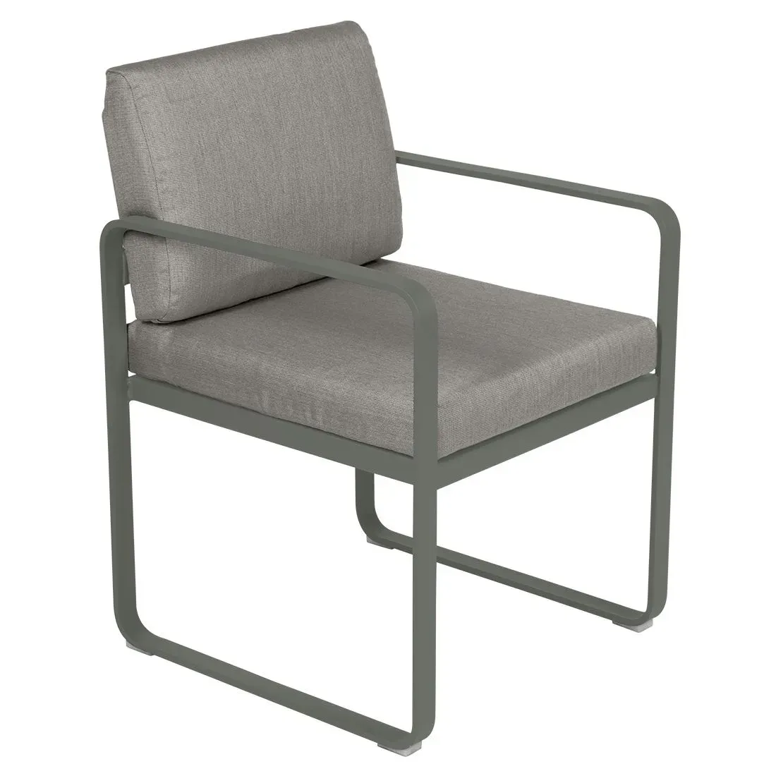 Fermob Fauteuil repas BELLEVIE - 48 romarin mat - B8 gris taupe
