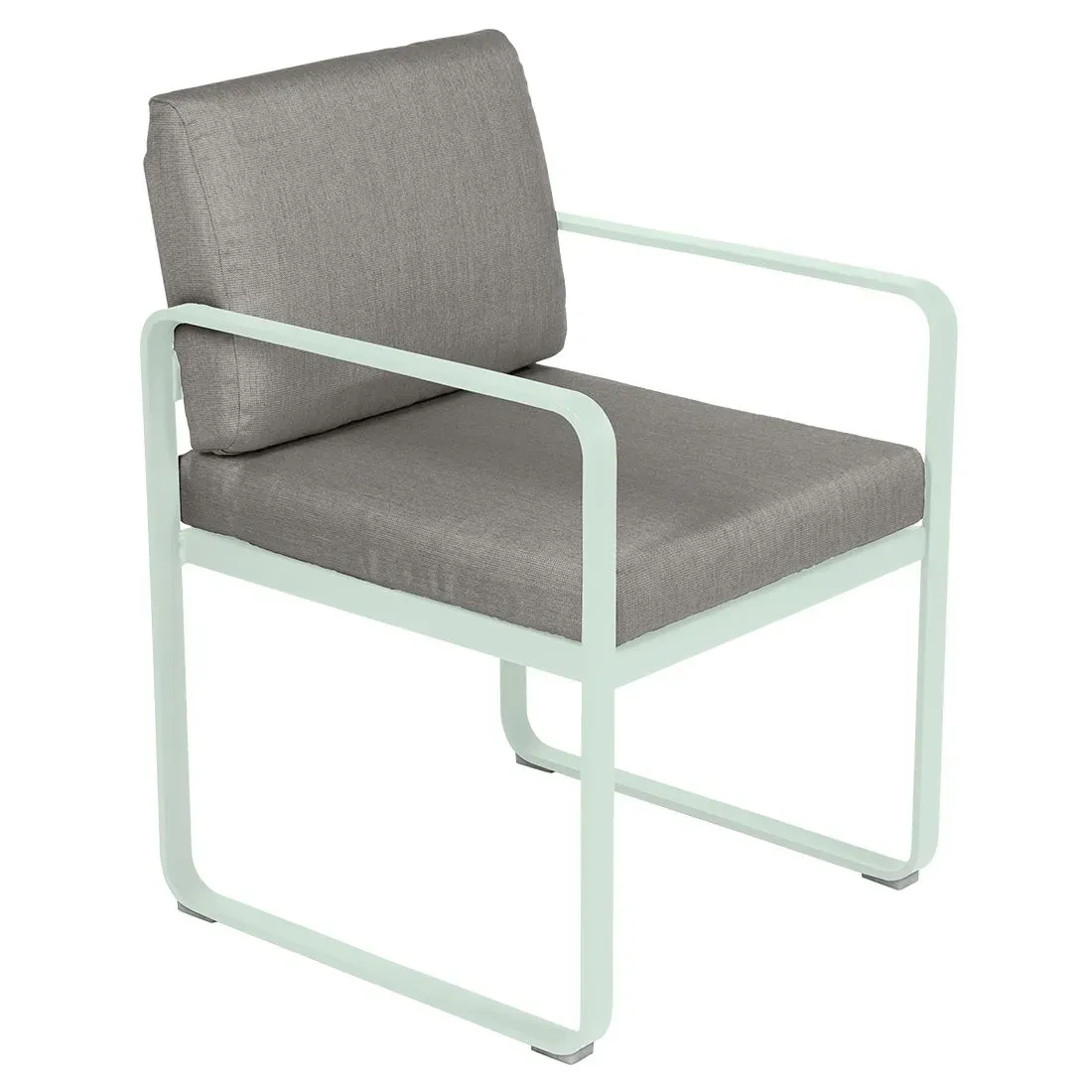 Fermob Fauteuil repas BELLEVIE - A7 menthe glaciale - B8 gris taupe