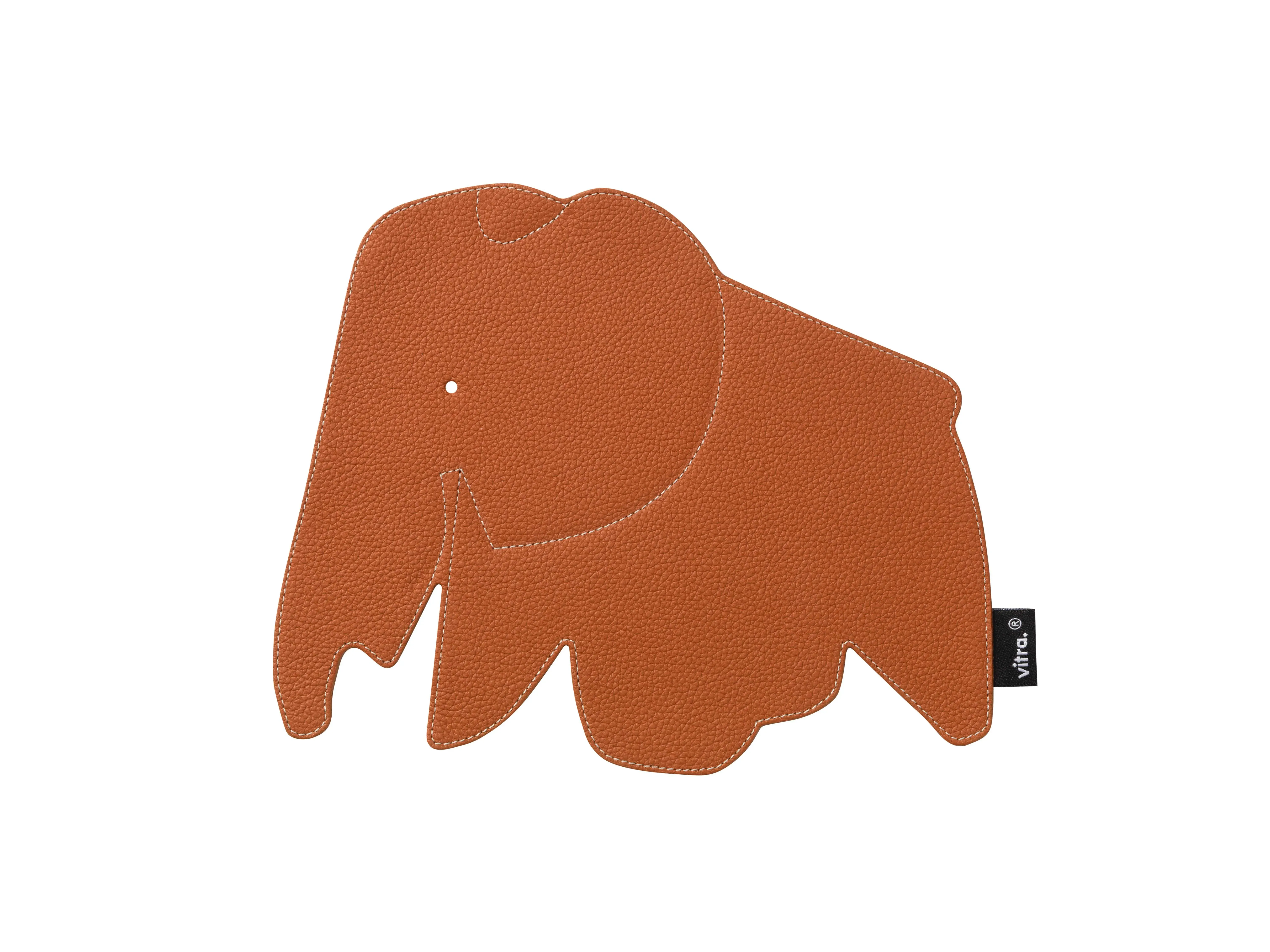 Vitra Pad Elephant  - cuir cognac