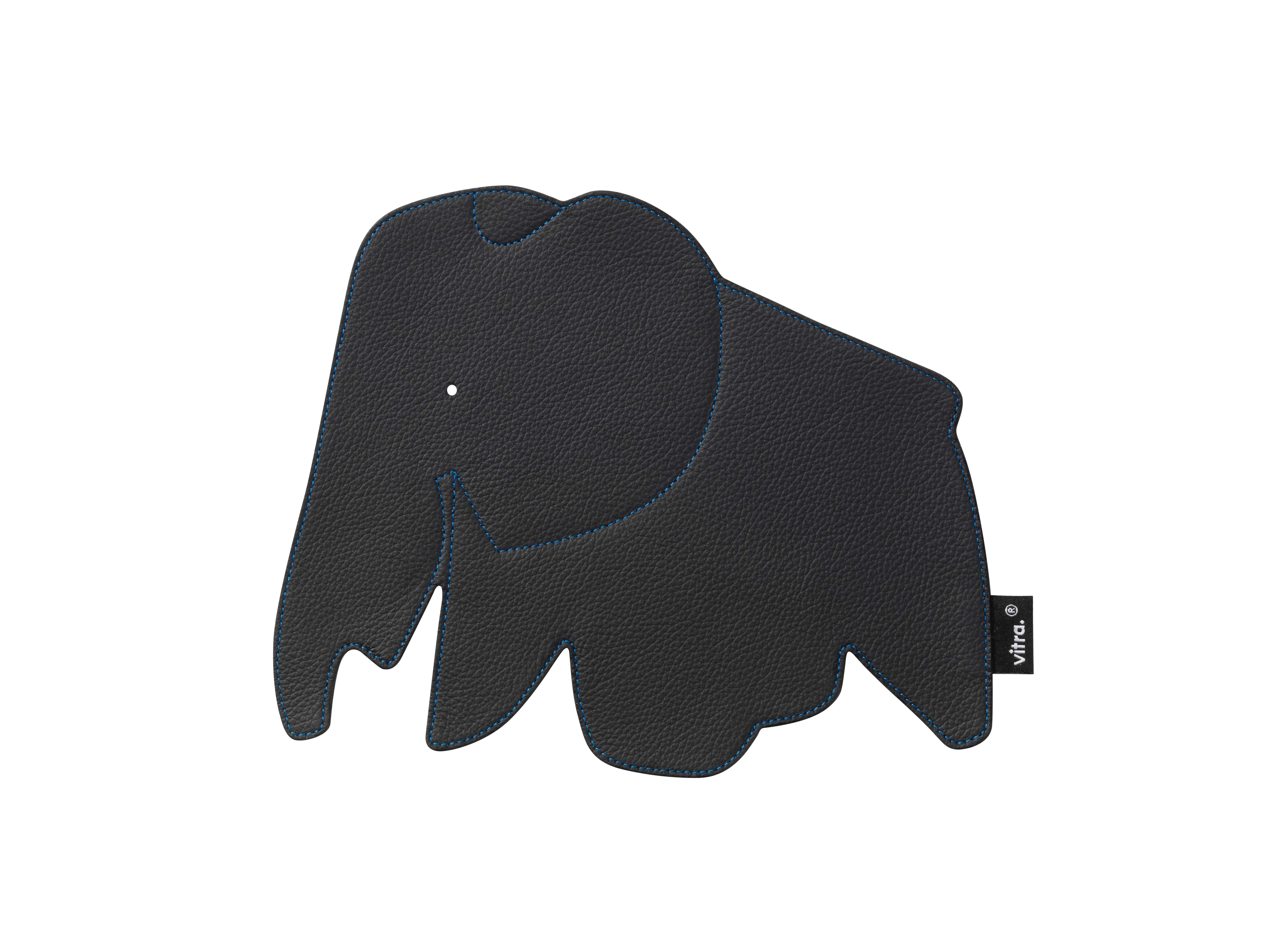 Vitra Pad Elephant  - cuir asphalte