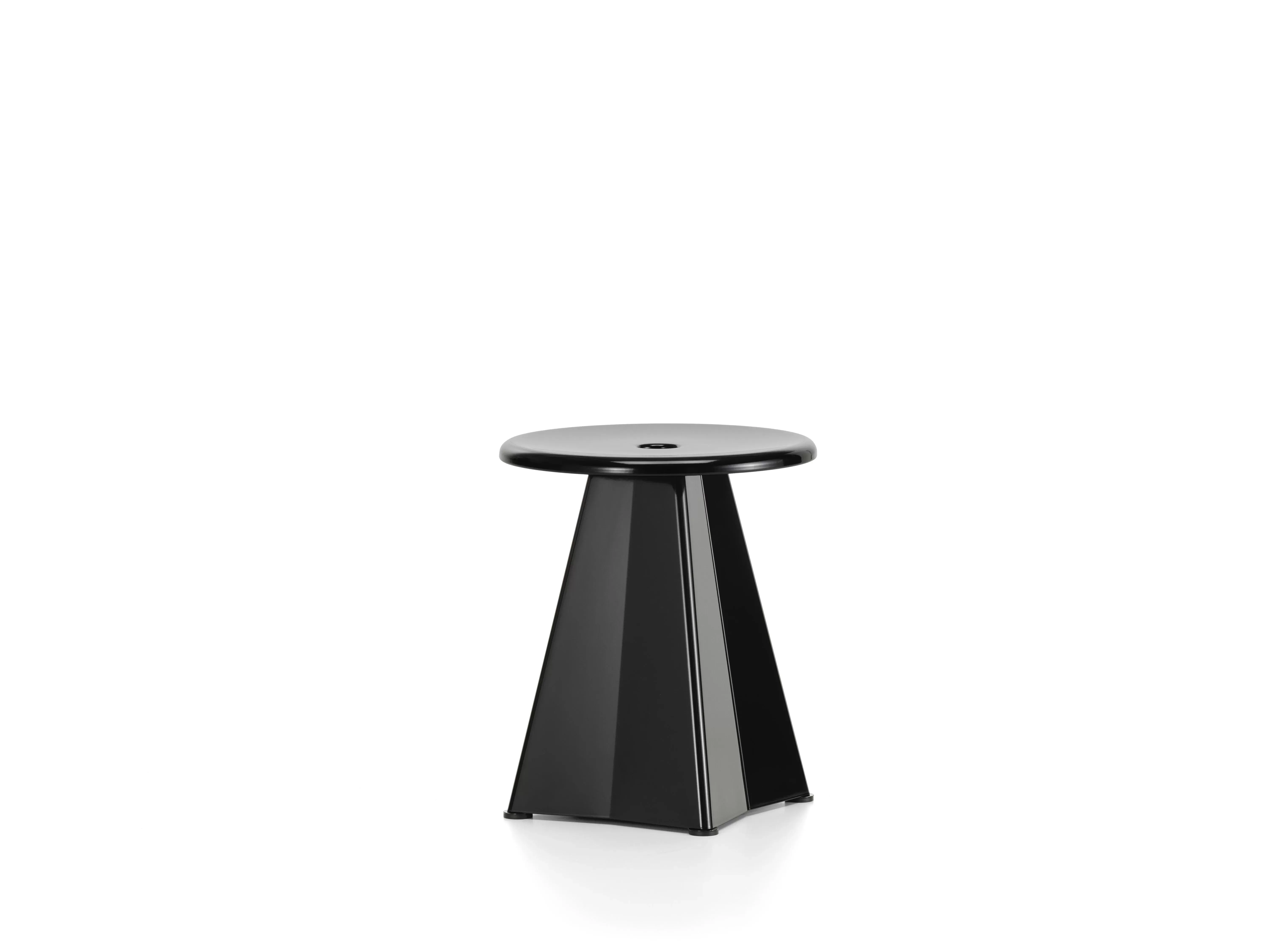 Vitra Tabouret Métallique - noir foncé