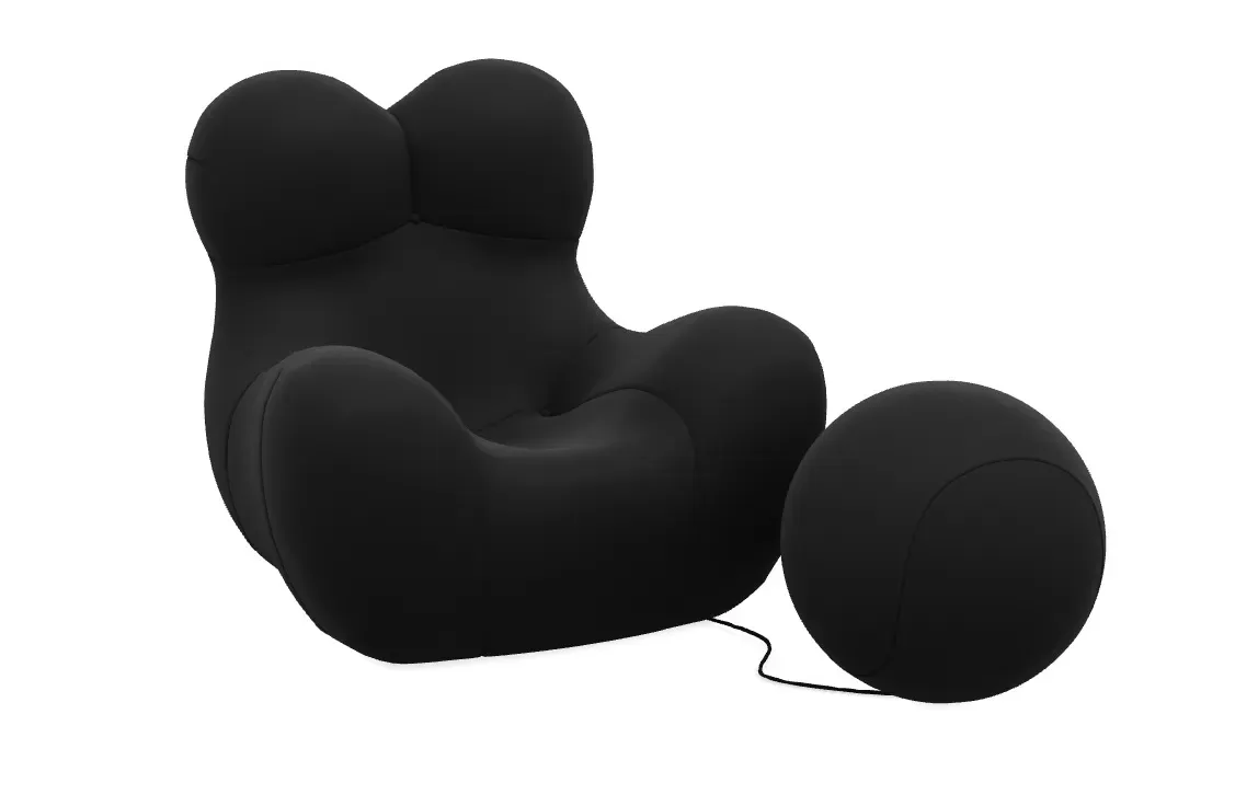 B&B Italia Fauteuil UP5_6 - Soara Noir