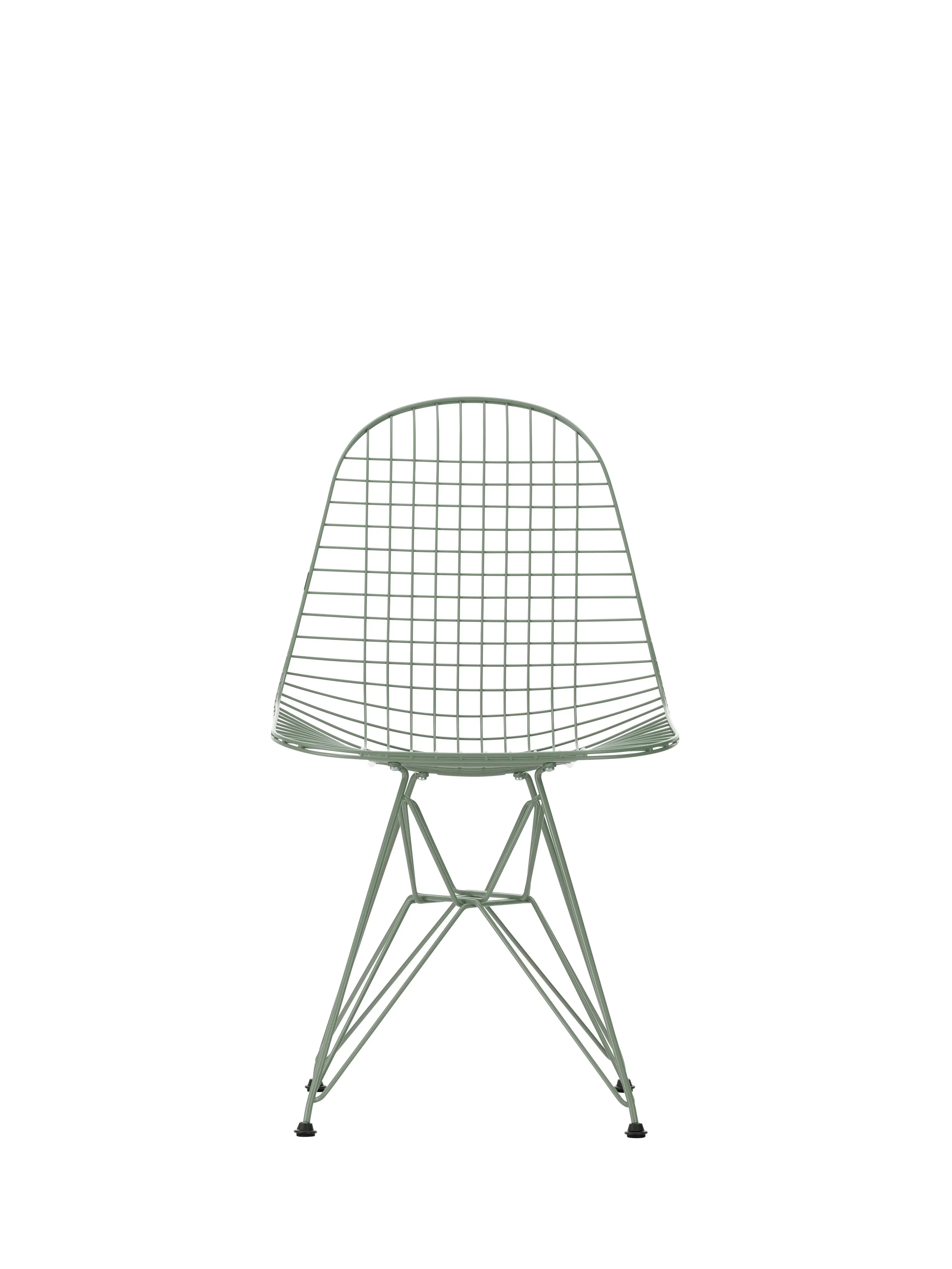 Vitra Chaise Wire Chair DKR Colours - Eames Sea Foam Green