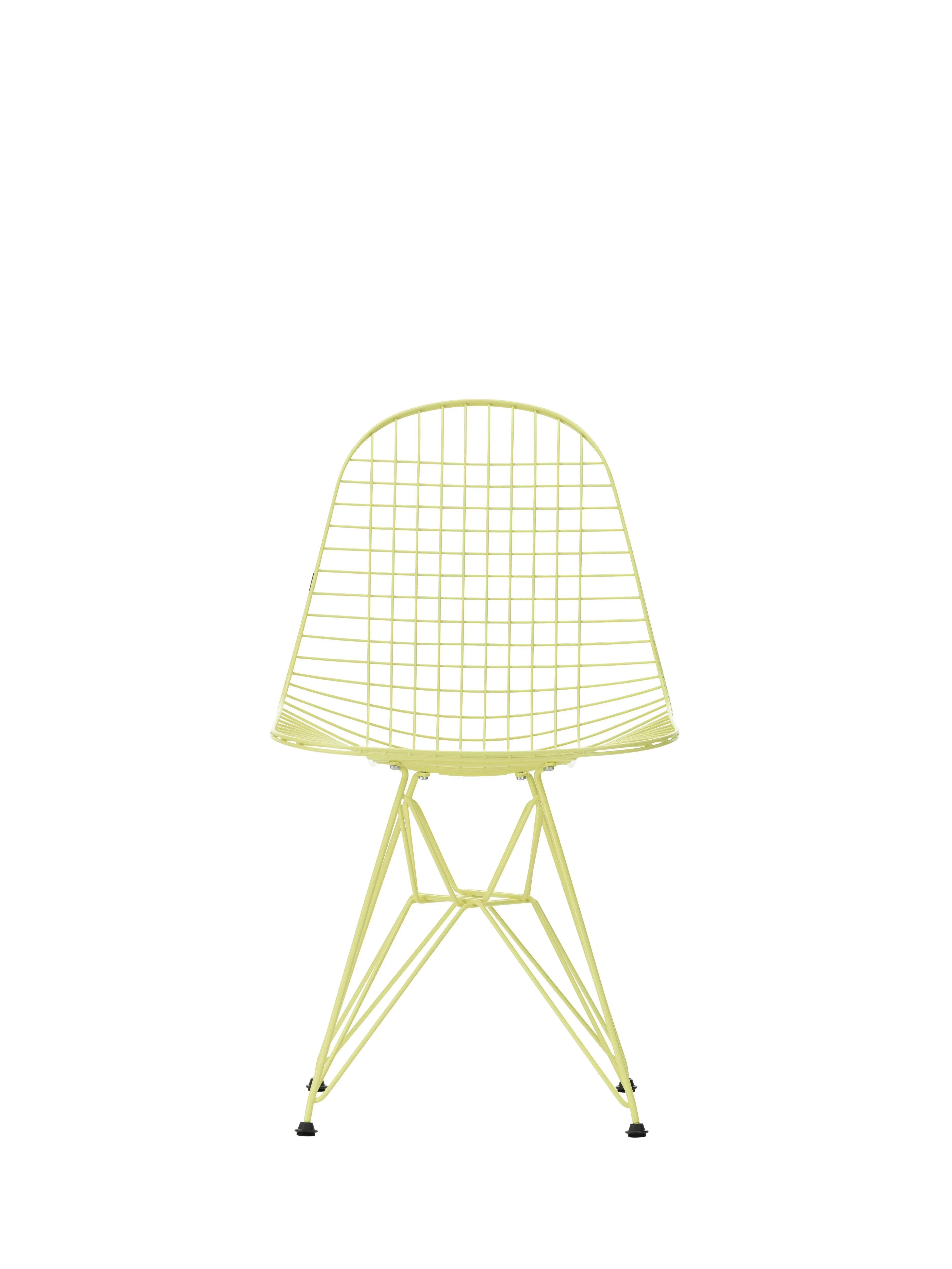 Vitra Chaise Wire Chair DKR Colours - citron