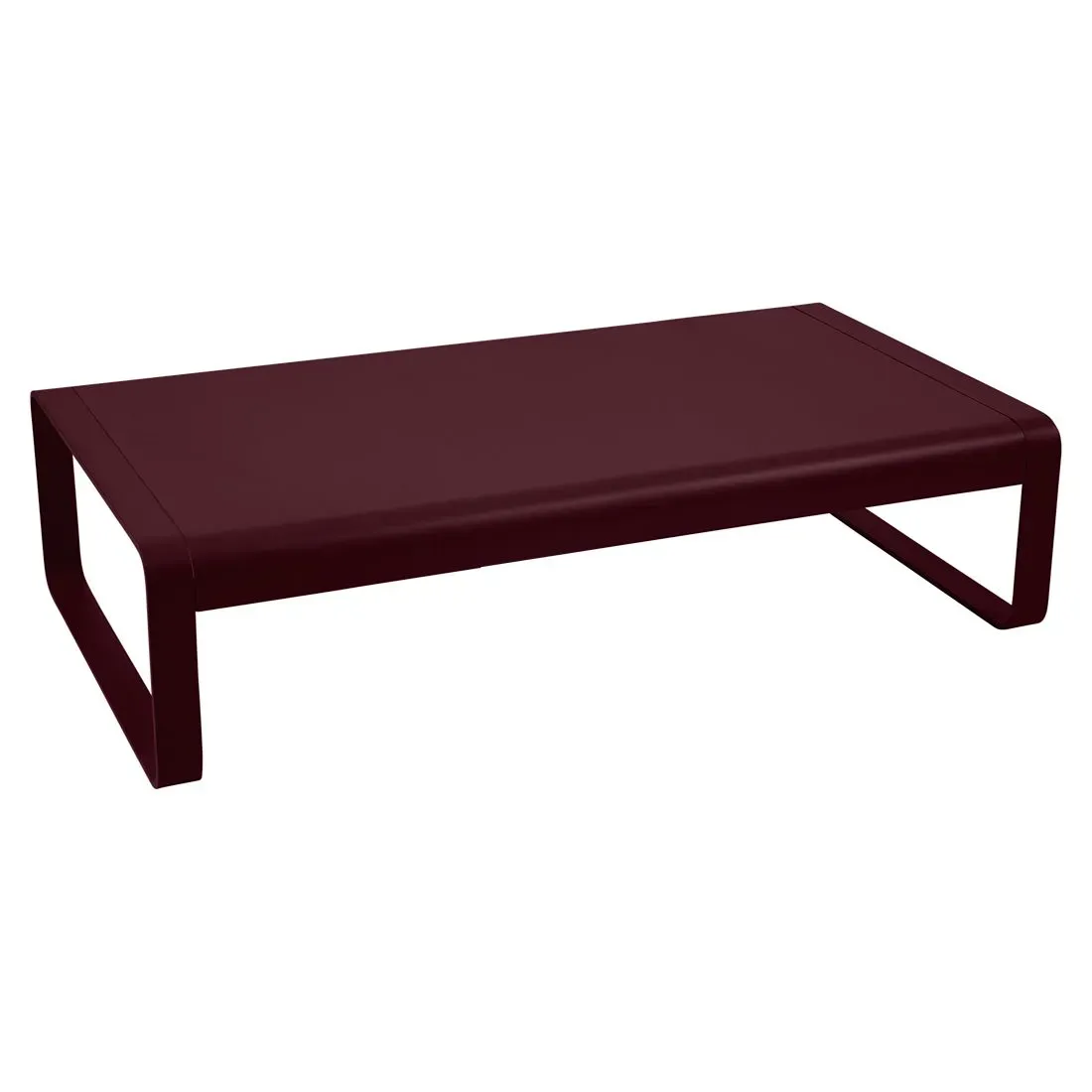 Fermob Grande table basse BELLEVIE - B9 cerise noire