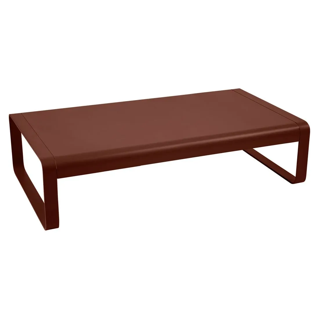 Fermob Grande table basse BELLEVIE - 20 ocre rouge