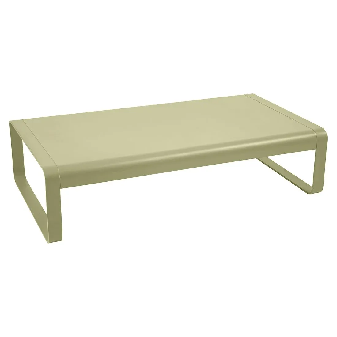 Fermob Grande table basse BELLEVIE - 65 vert tilleul