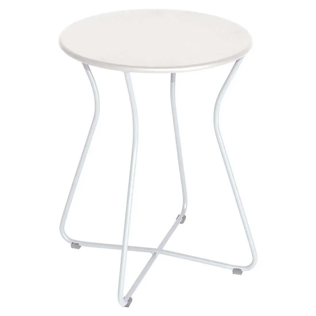 Fermob Tabouret Cocotte - 01 blanc coton