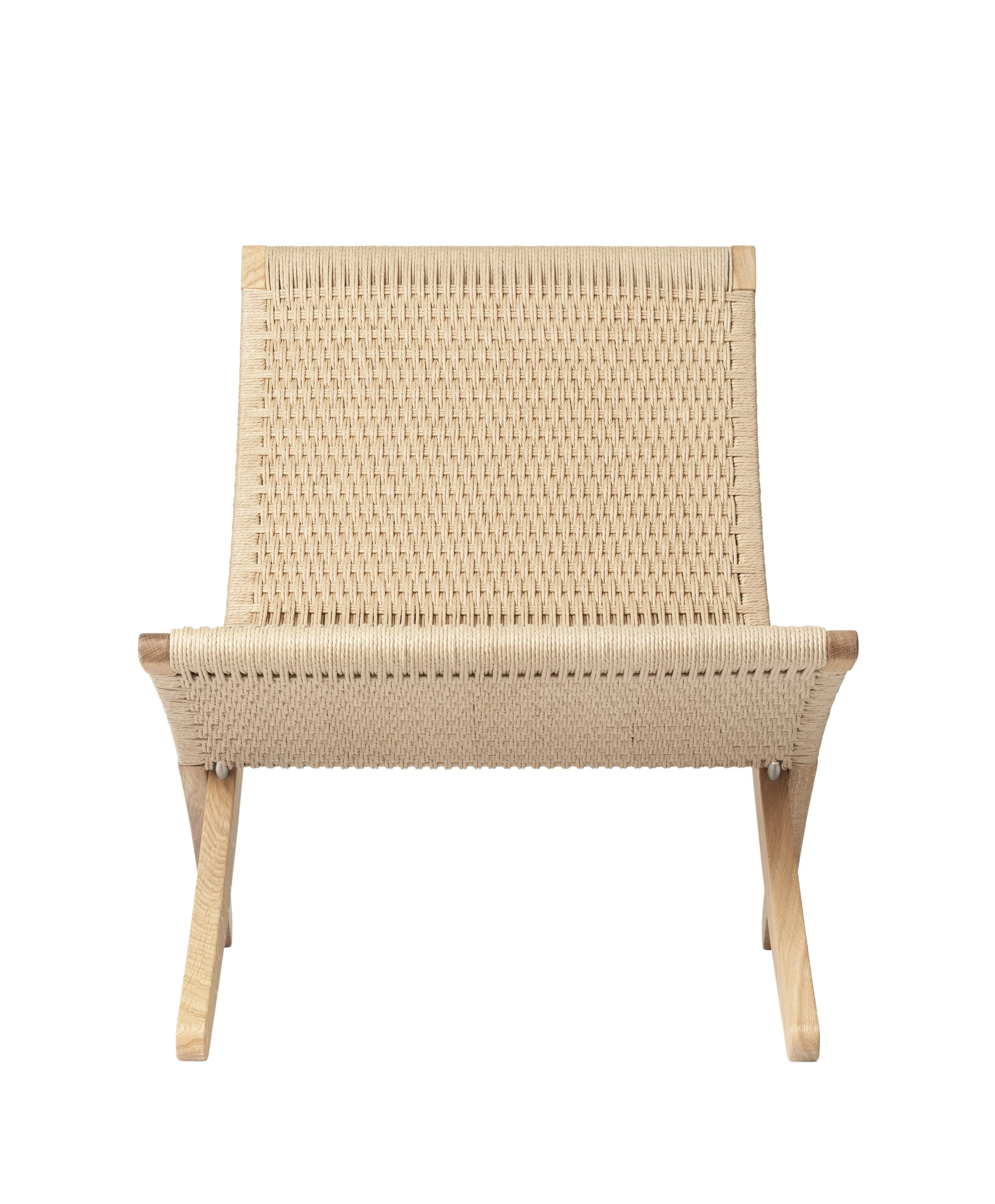 Carl Hansen & Søn Chaise MG501 Cuba fil de papier - chêne savonné