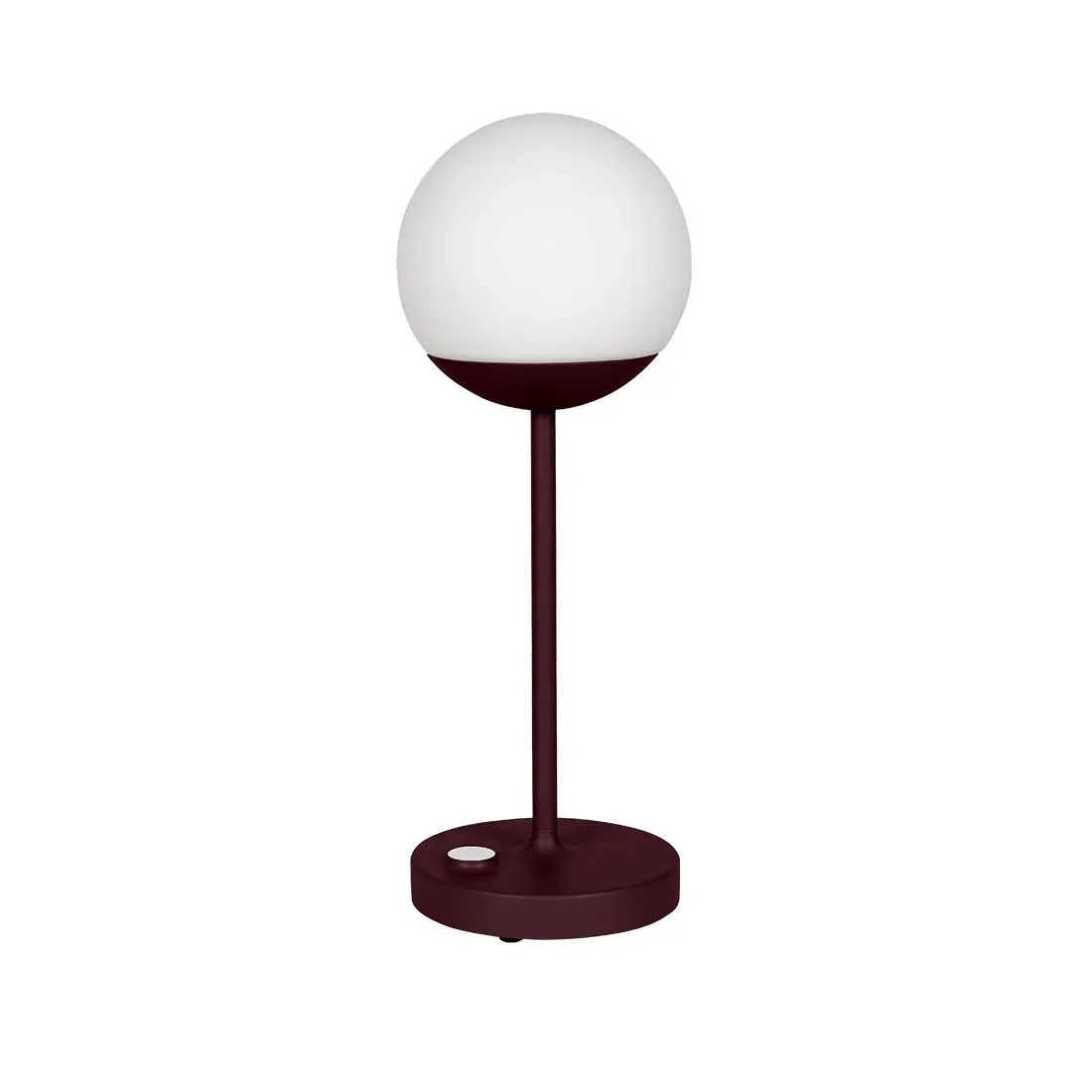 Fermob Lampe de table MOOON! H 41 cm MAX - B9 cerise noire