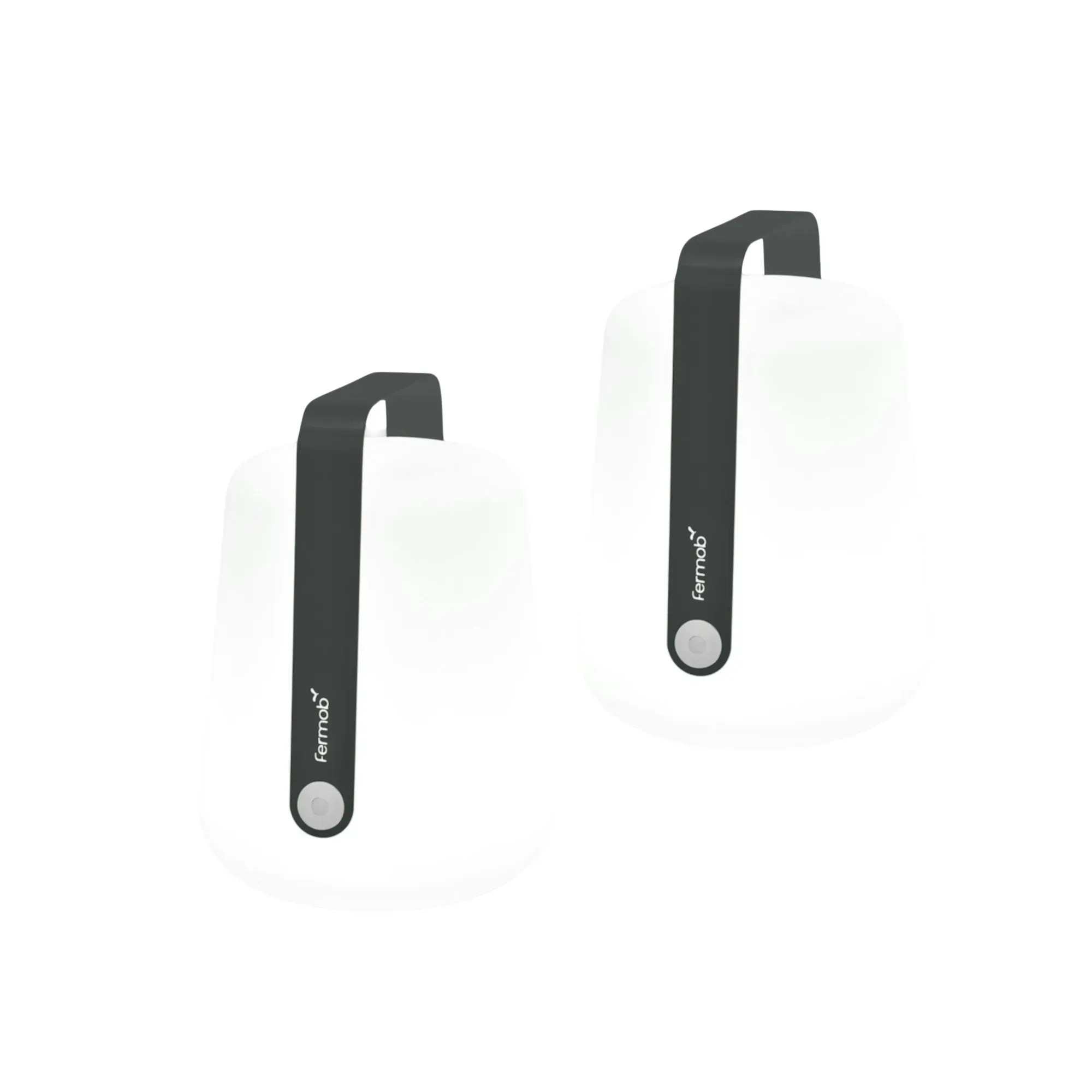 Fermob Ensemble de 2 lampes Balad - 47 carbone - H 25