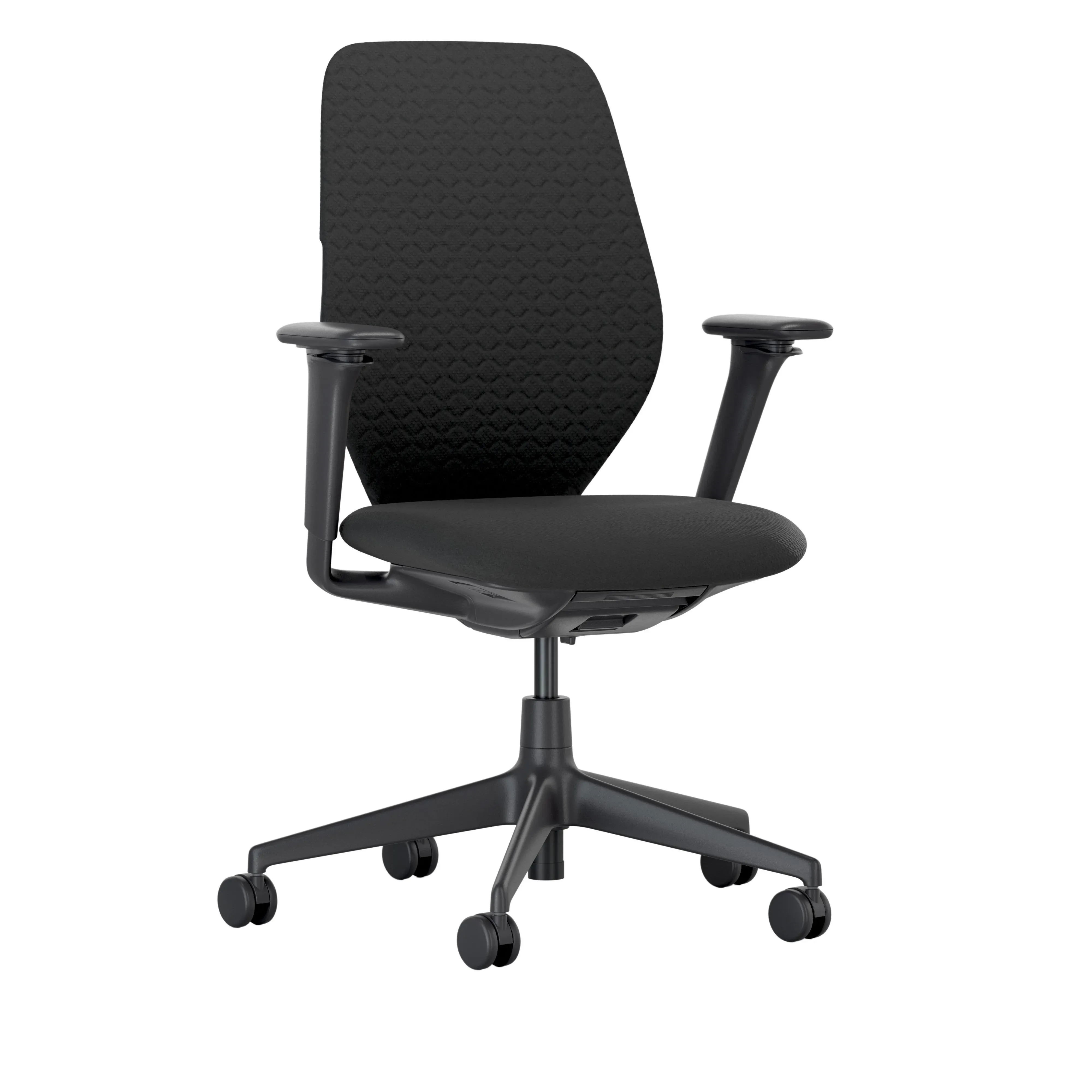 Vitra Chaise de bureau ACX Soft - Grid Knit 07 nero - Quilted Knit 07 nero