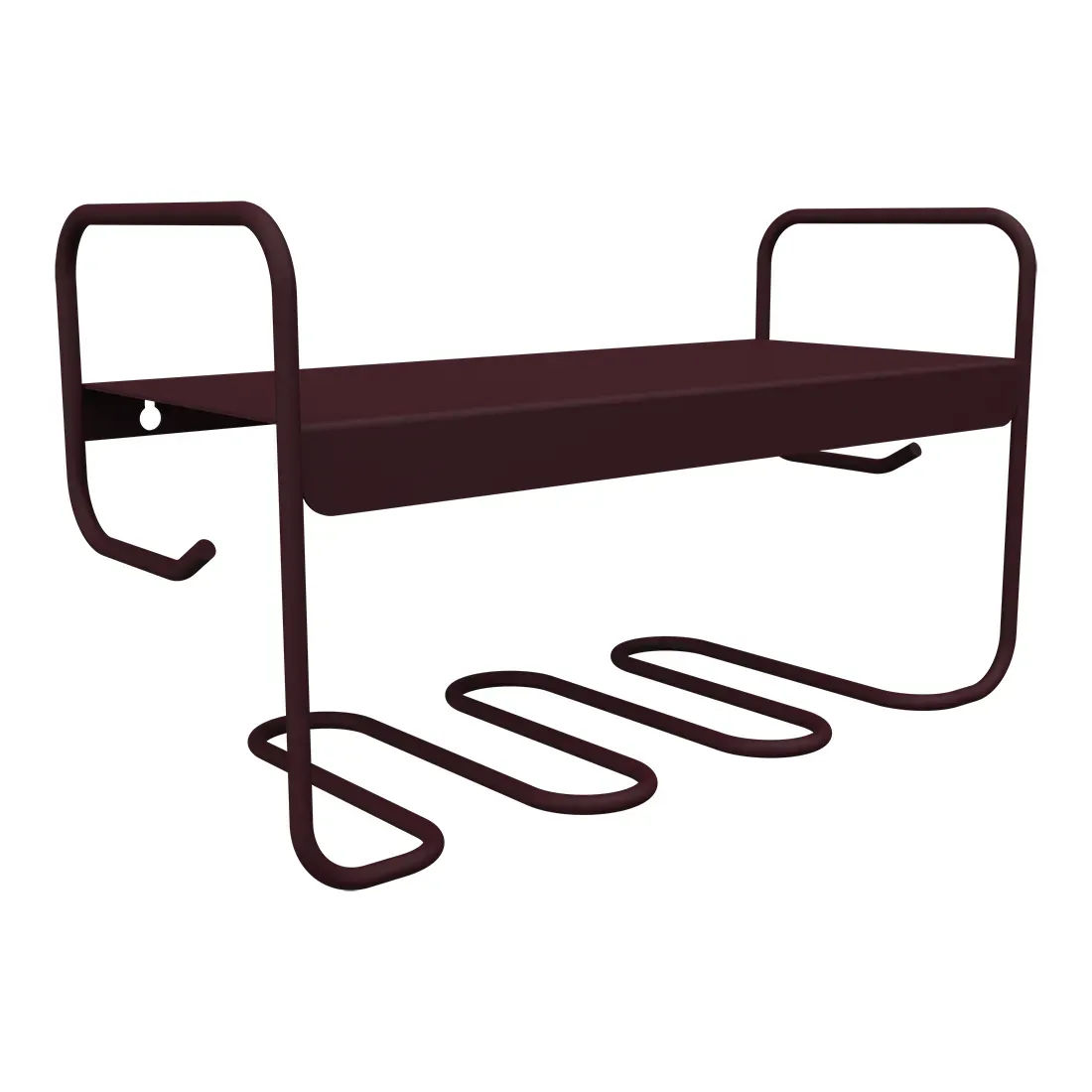 Fermob Étagère murale Picolino - B9 cerise noire