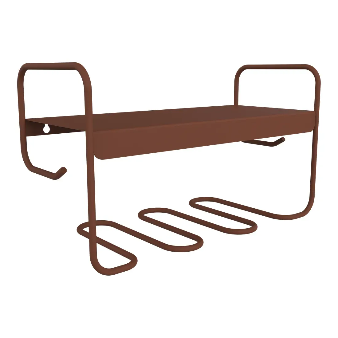 Fermob Étagère murale Picolino - 20 ocre rouge