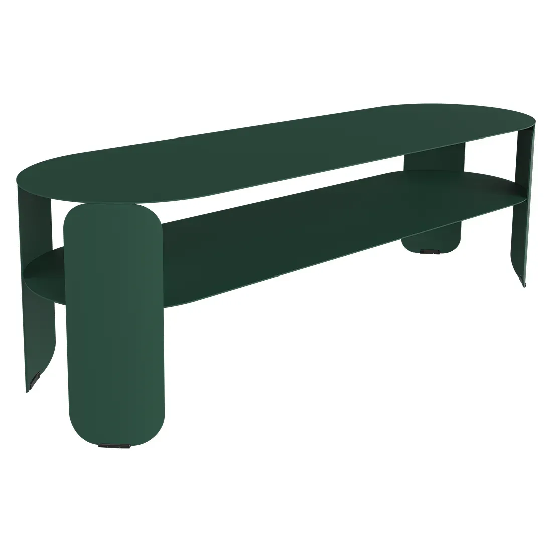 Fermob Table d'appoint basse Bebop - 02 vert cèdre