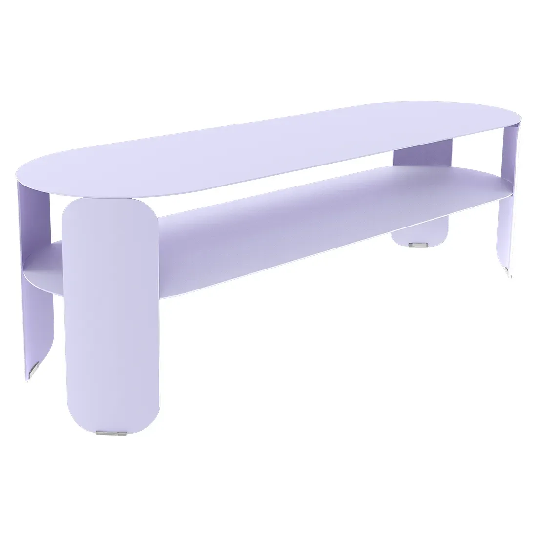 Fermob Table d'appoint basse Bebop - D1 Guimauve