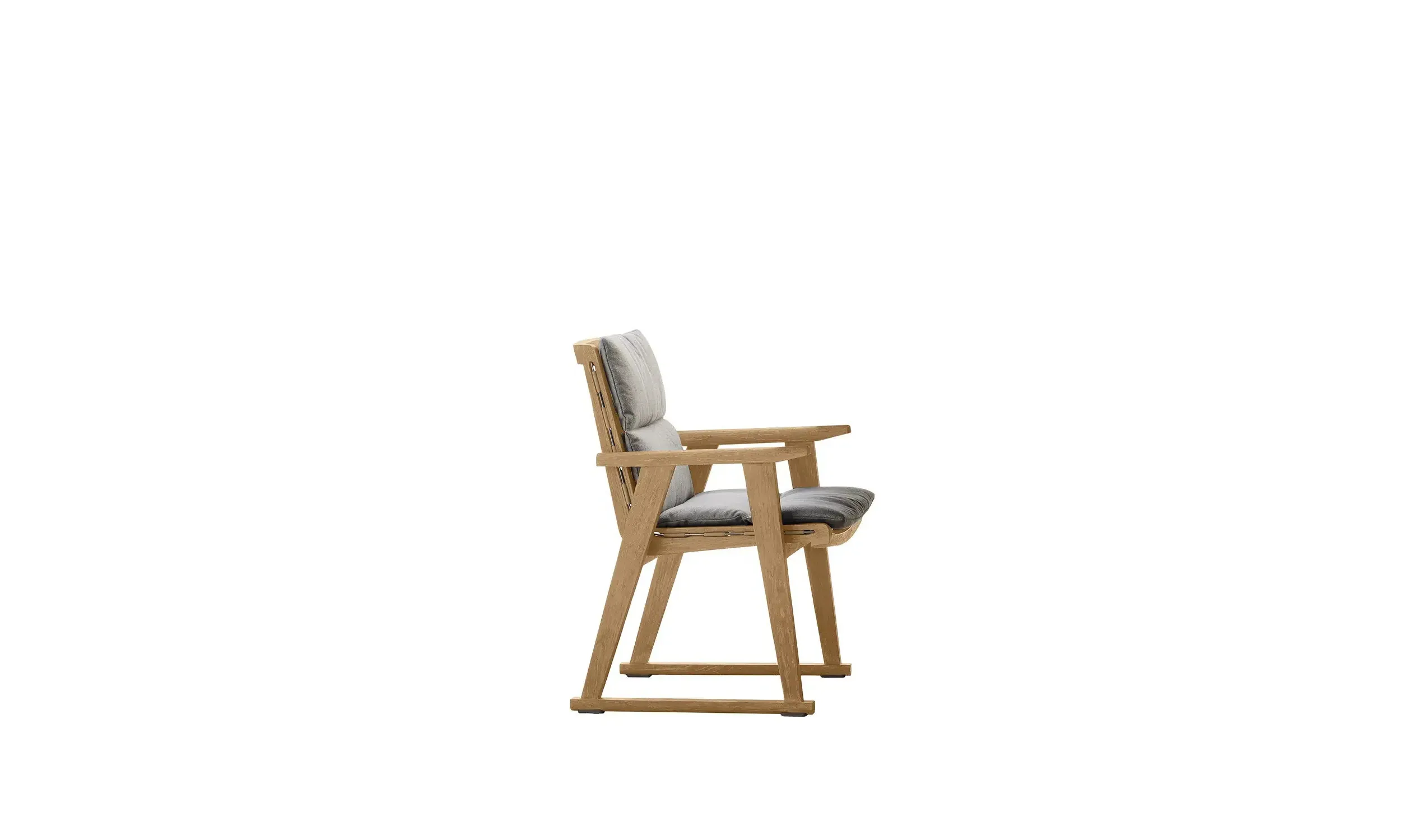 B&B Italia Chaise Gio Outdoor - natural teakwood