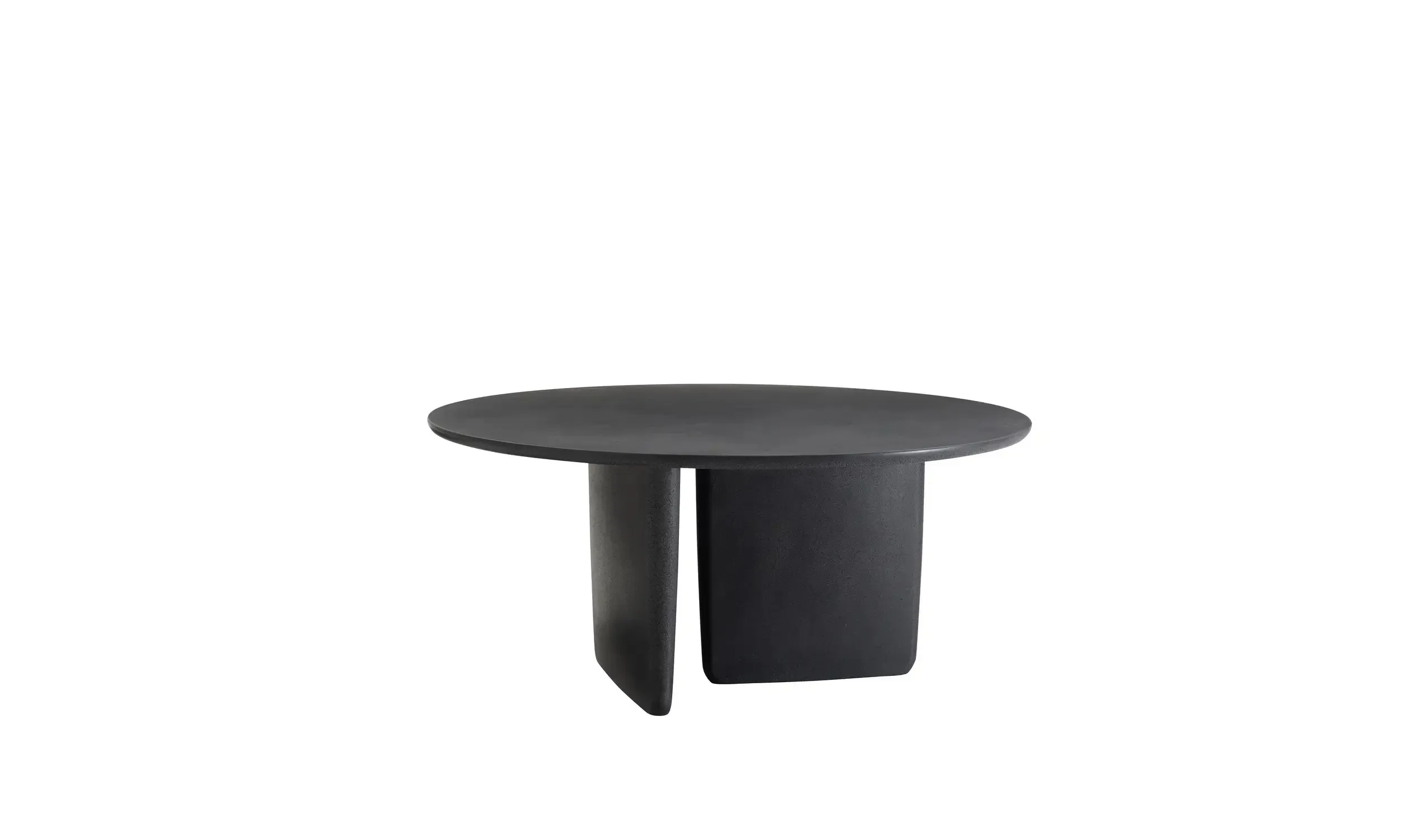 B&B Italia Table ronde Tobi-Ishi Outdoor - anthracite cement
