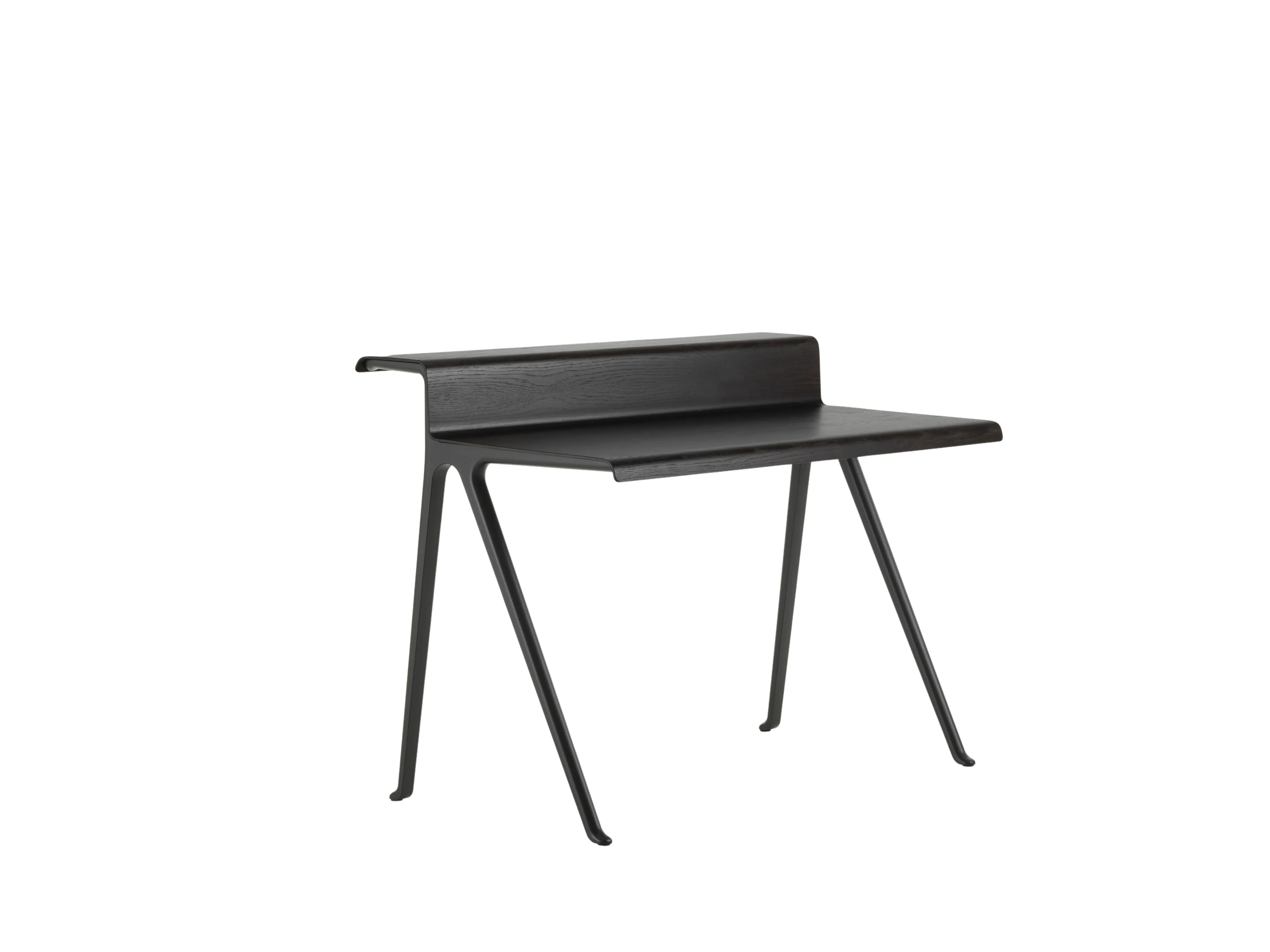 Vitra Bureau Courier - Chêne massif teinté foncé - noir profond