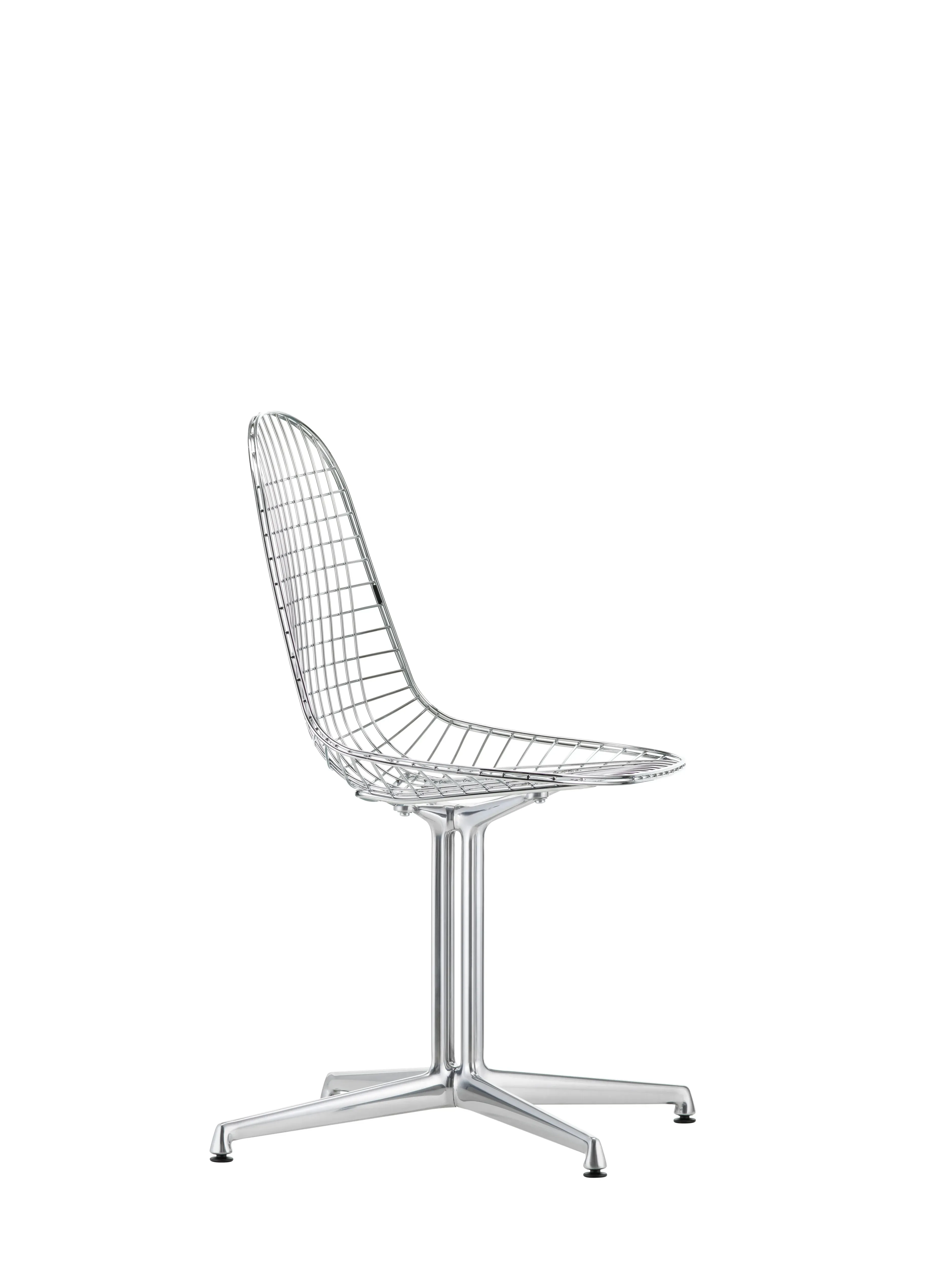 Vitra Wire Chair DKL - Aluminium poli/chromé