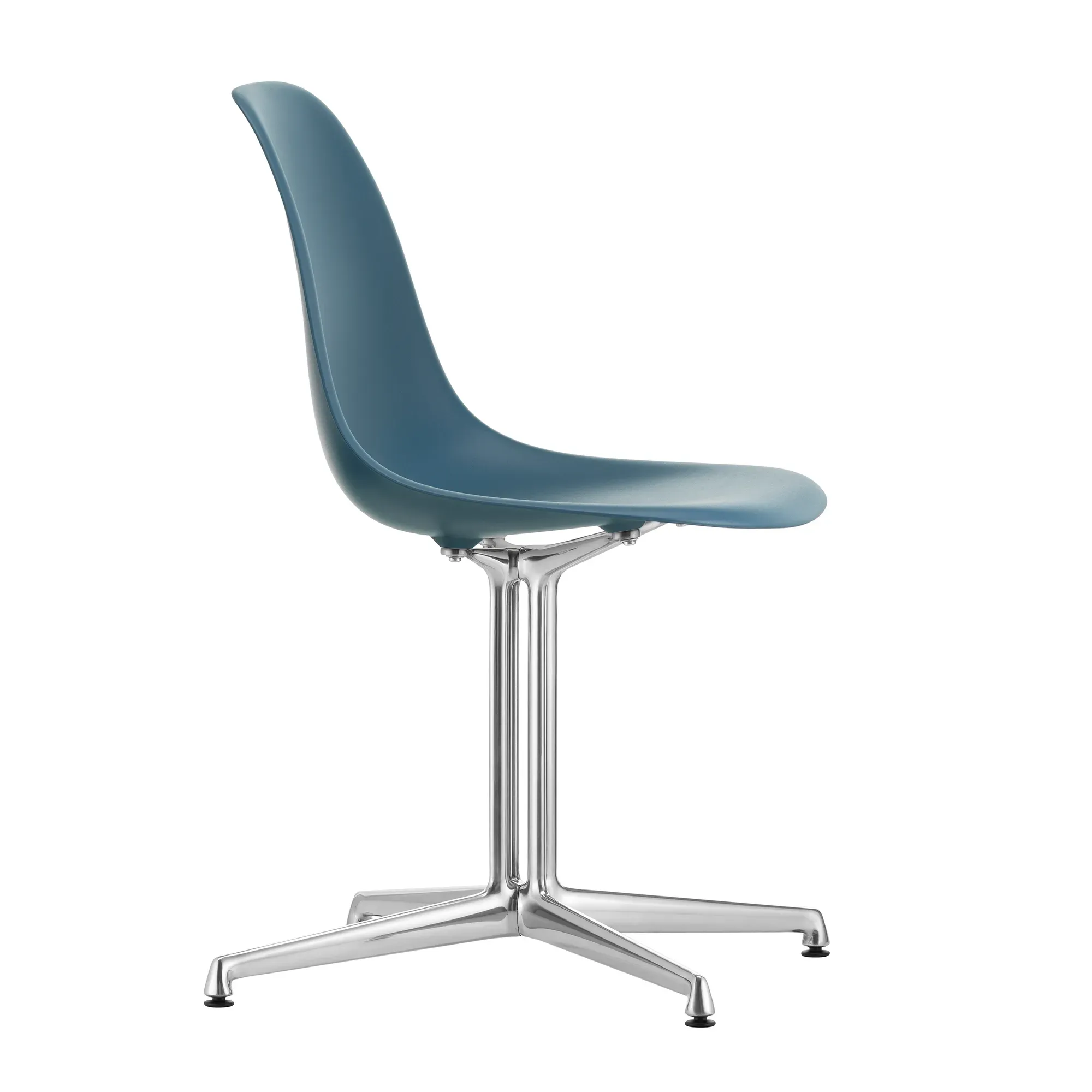 Vitra Eames Plastic Side Chair DSL - bleu marin RE