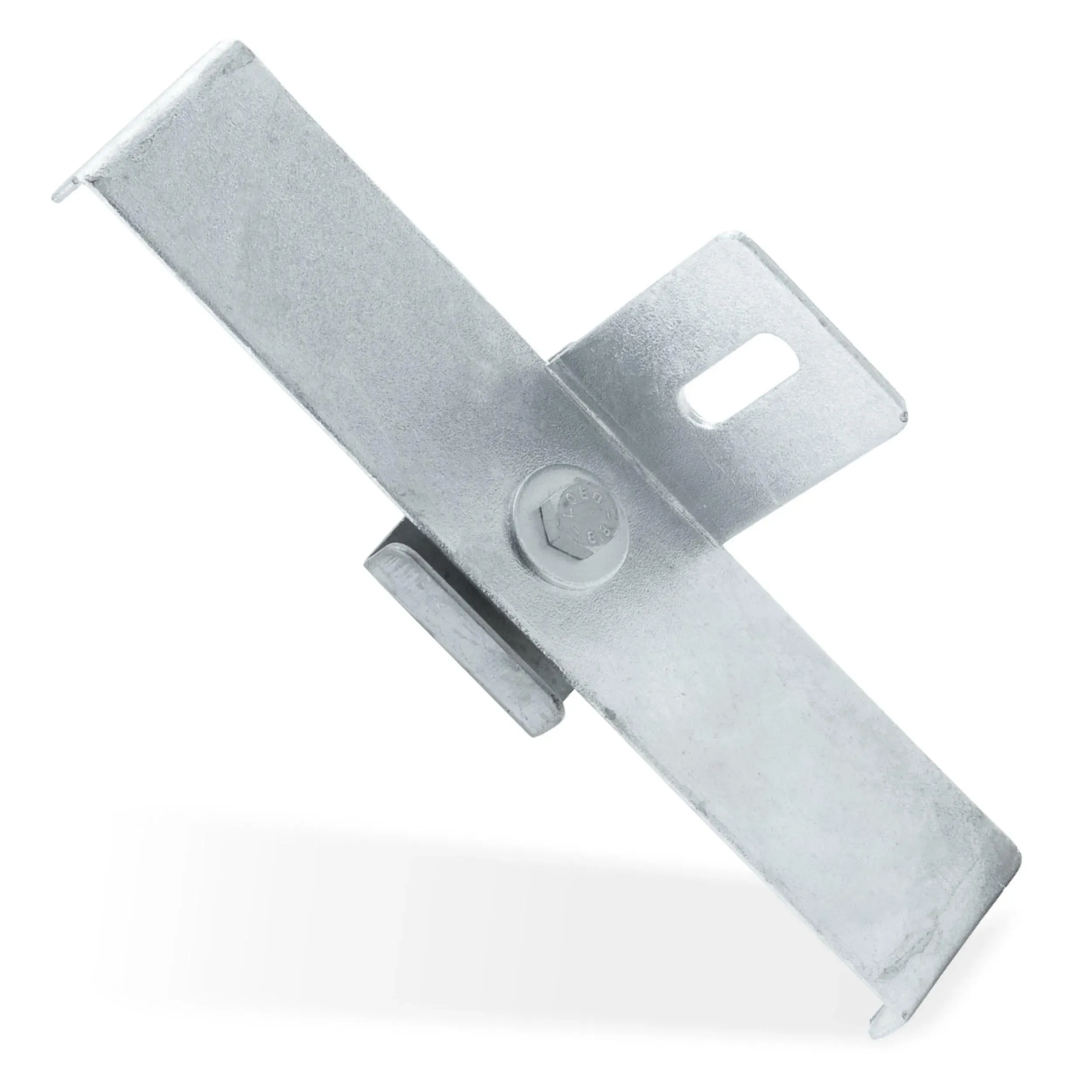 Agrafe avec support de clôture maille 5 x 20 cm, galvanisée