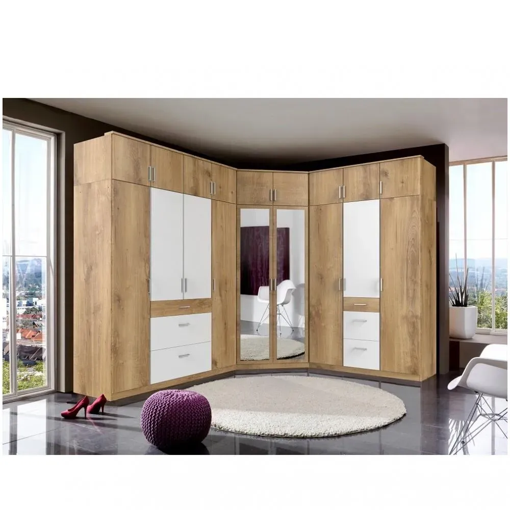 Composition d'angle rangement dressing LAVAL  304 x 260 cm Ht : 239 cm