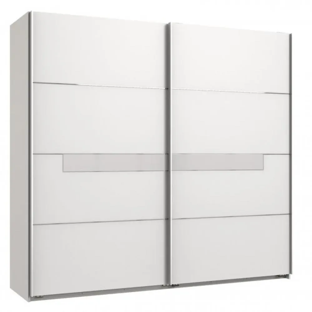 Armoire PARINI portes coulissantes blanc 225cm