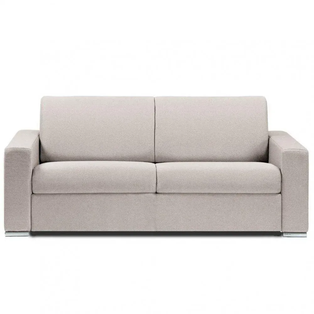 Canapé fixe DREAMER 2 places 175 cm bouclettes loop ivoire