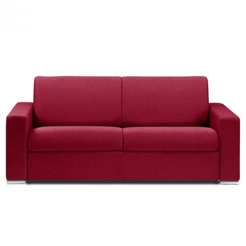 Canapé fixe DREAMER 3 places 195 cm microtweed enjoy lux rouge