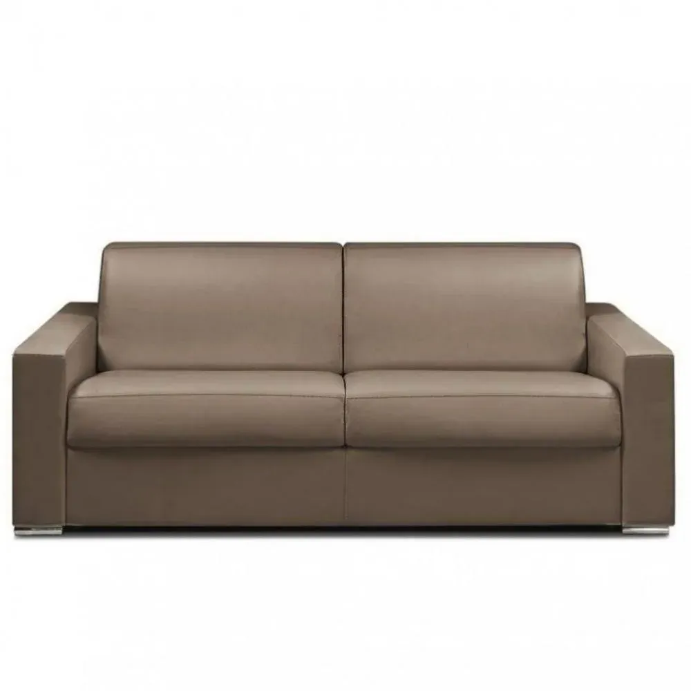 Canapé fixe DREAMER 2 places 175 cm velours velluto taupe