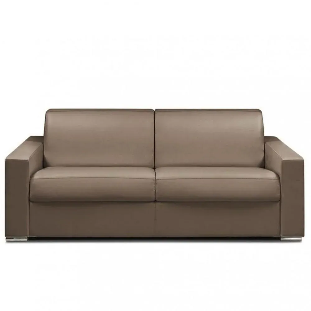 Canapé fixe DREAMER 3 places maxi 215 cm tweed twist marron