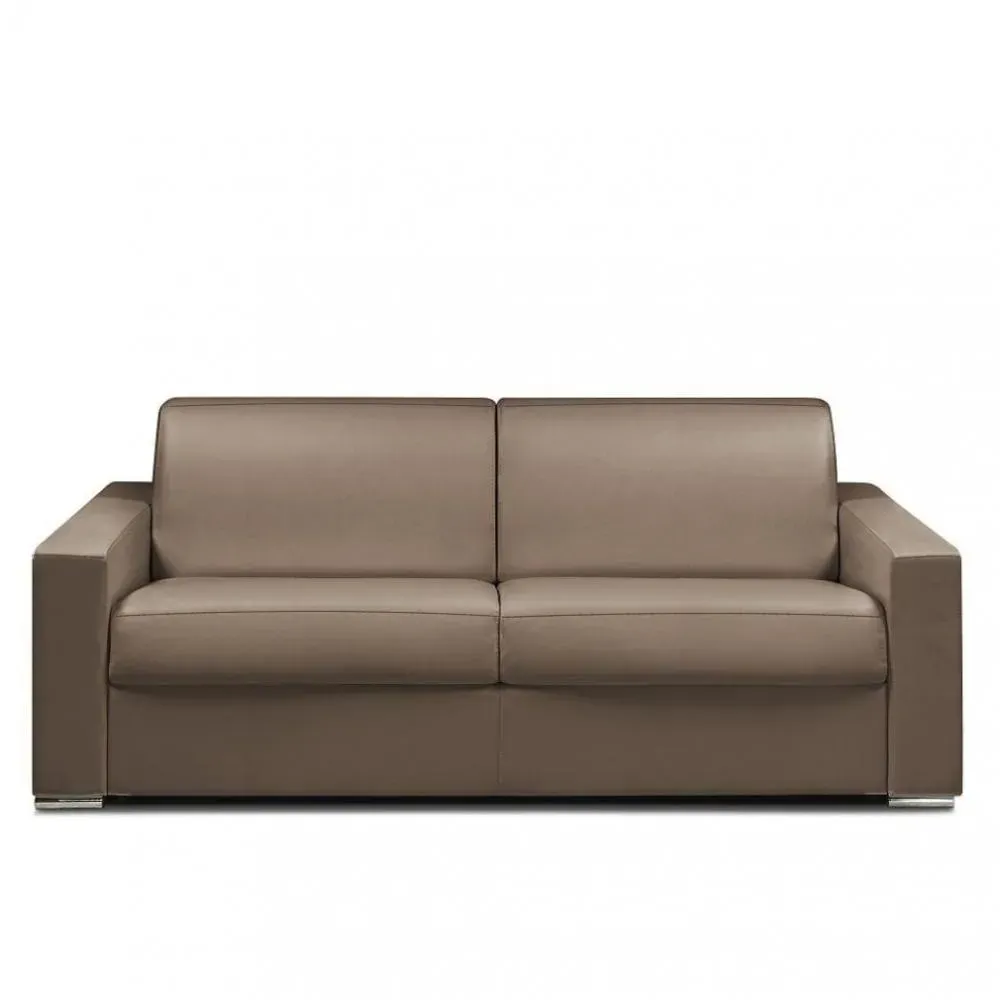 Canapé fixe DREAMER 3 places maxi 215 cm velours velluto taupe