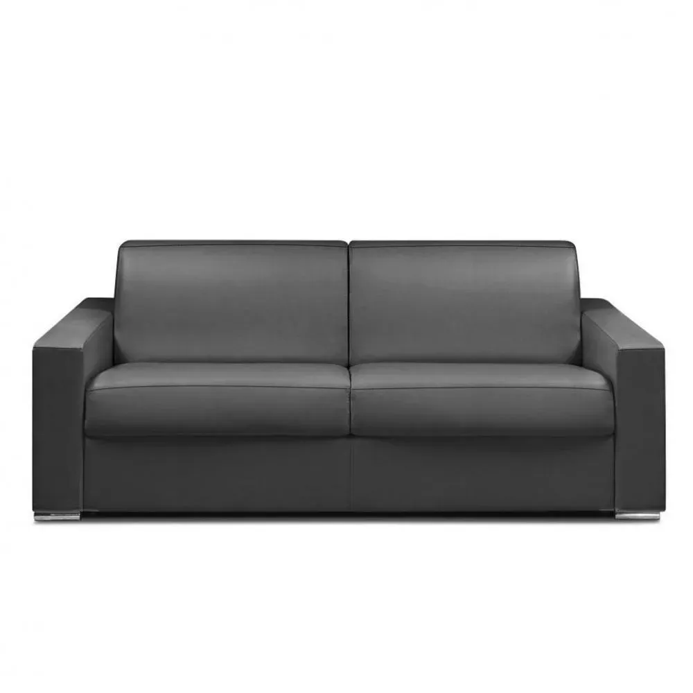 Canapé fixe DREAMER 2 places 175 cm cuir regent graphite