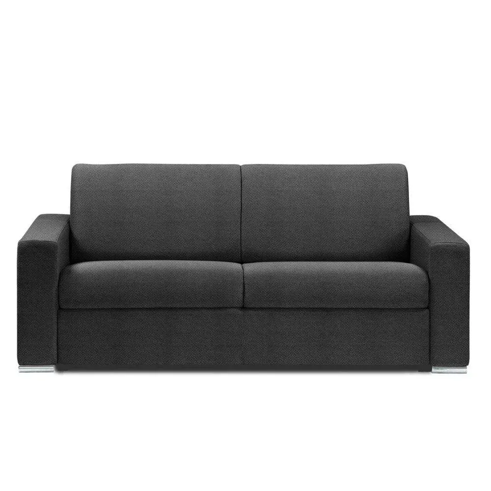 Canapé fixe DREAMER 3 places 195 cm microfibre antara plus graphite