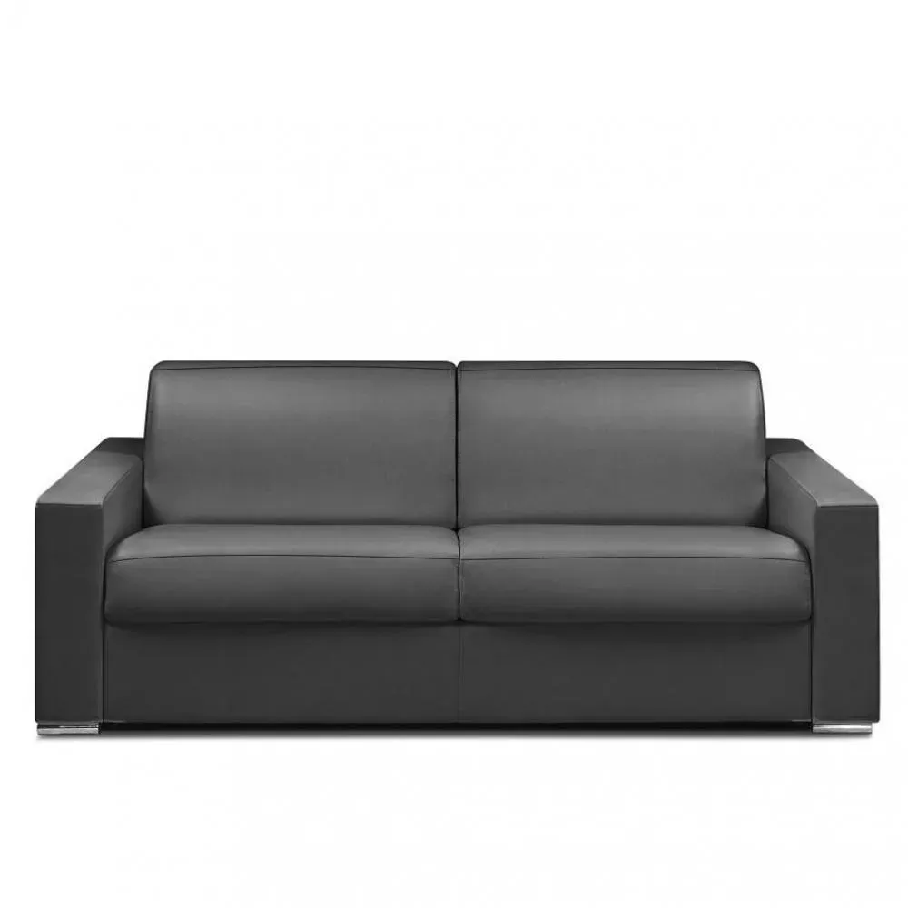 Canapé fixe DREAMER 3 places maxi 215 cm cayenne polyuréthane graphite