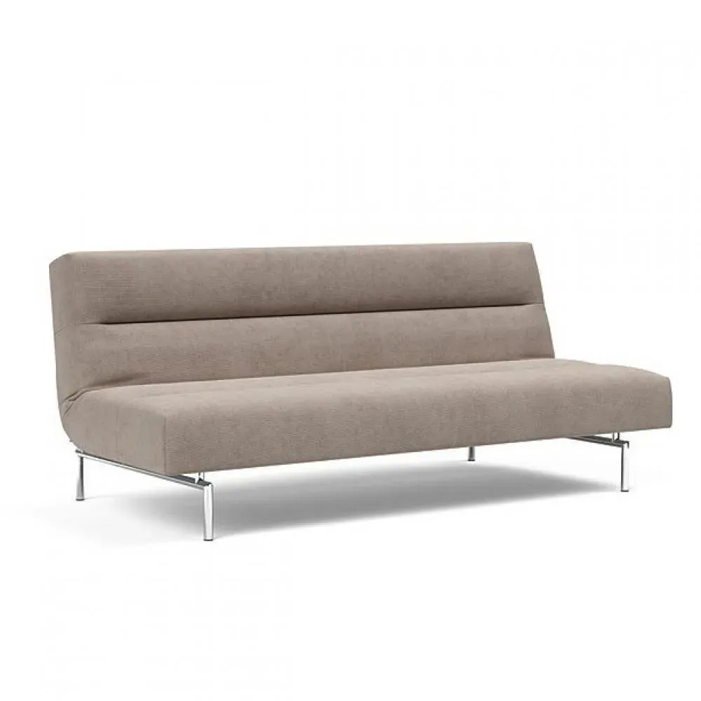 INNOVATION LIVING  Canapé lit JILLIS tissu Cordufine Beige