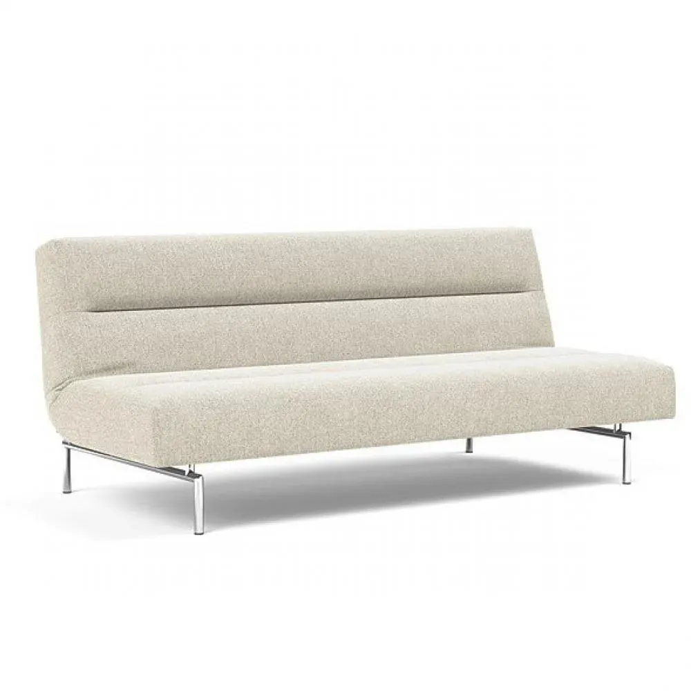 INNOVATION LIVING  Canapé lit JILLIS tissu Taura Off White