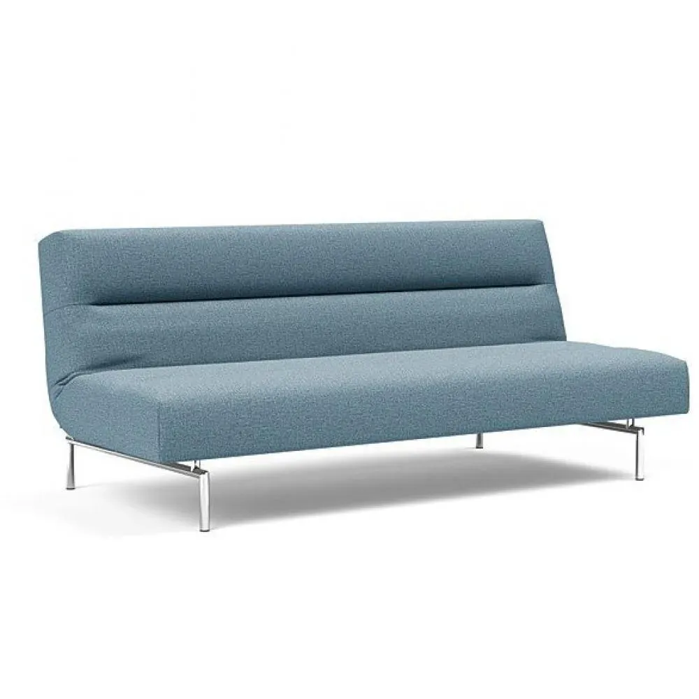 INNOVATION LIVING  Canapé lit JILLIS tissu Mixed Dance Light Blue