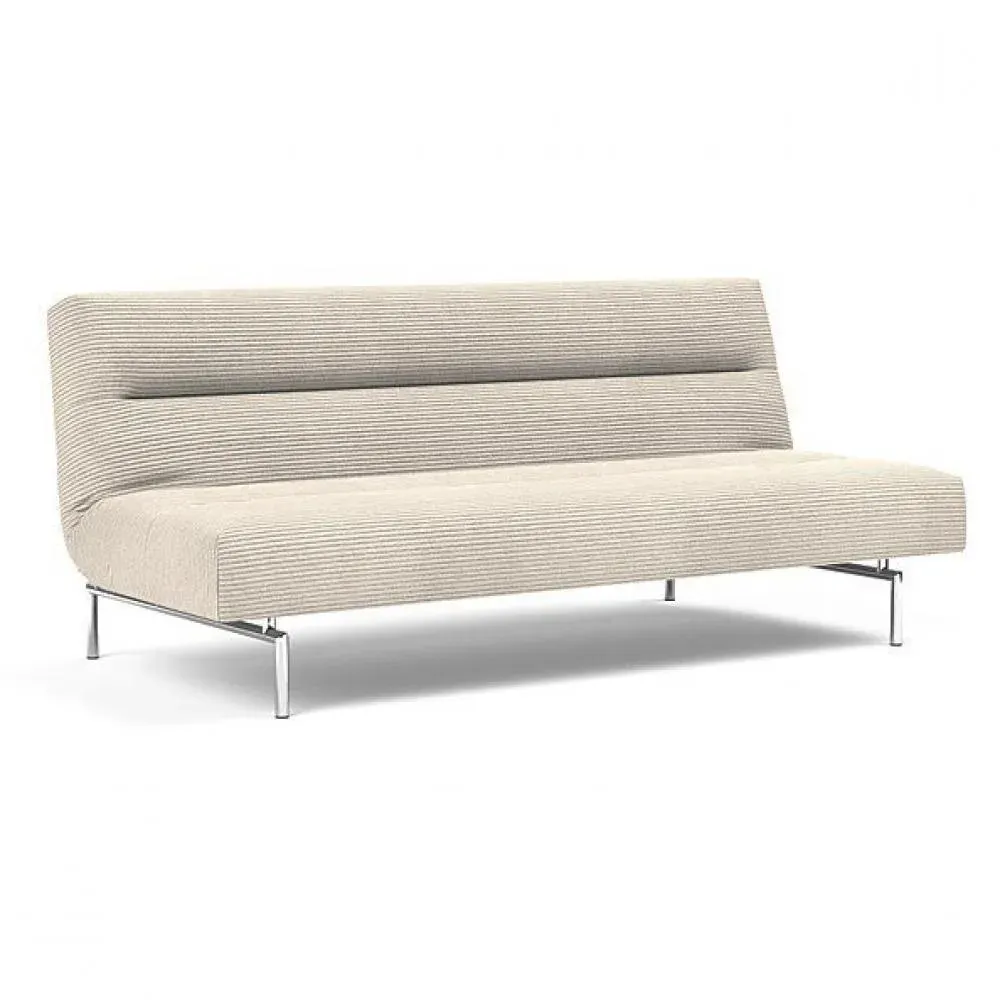 INNOVATION LIVING  Canapé lit JILLIS tissu Corduroy Ivory