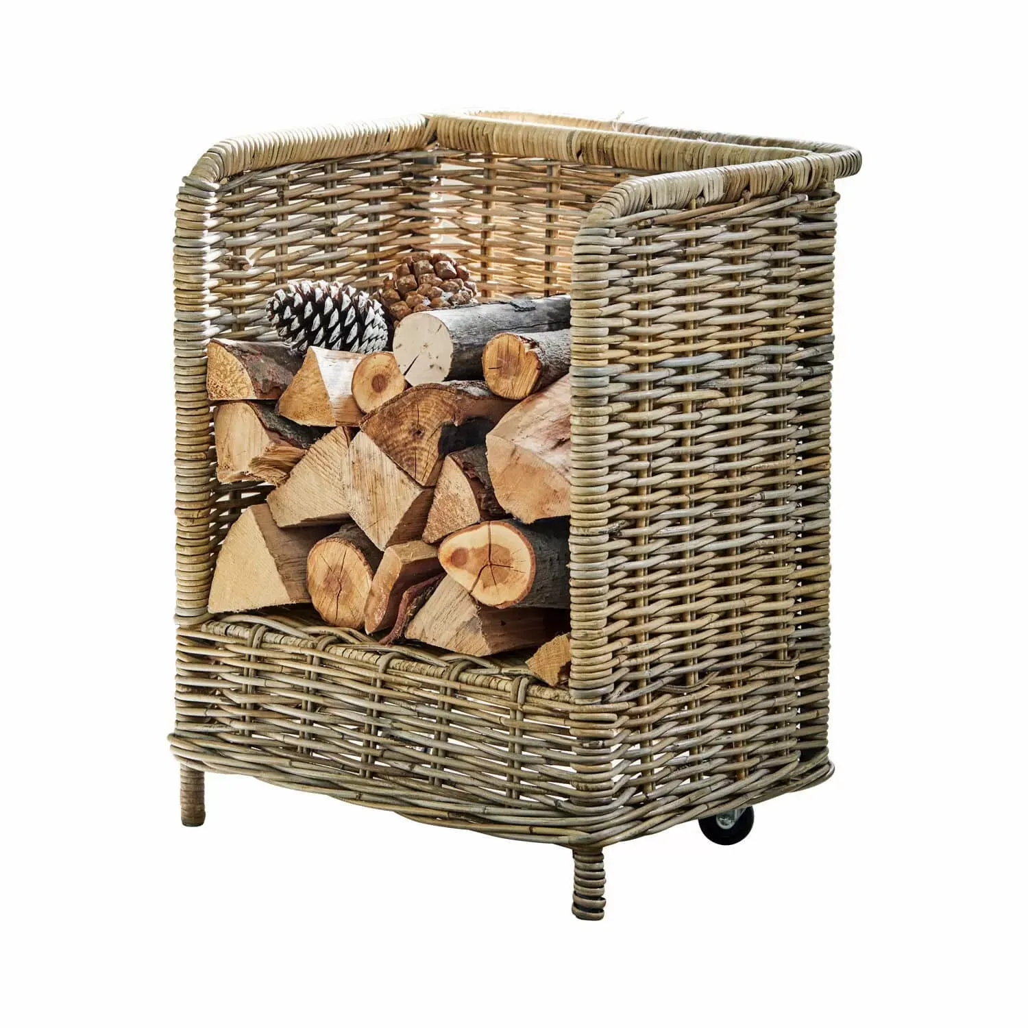 Panier à bûches Xabier