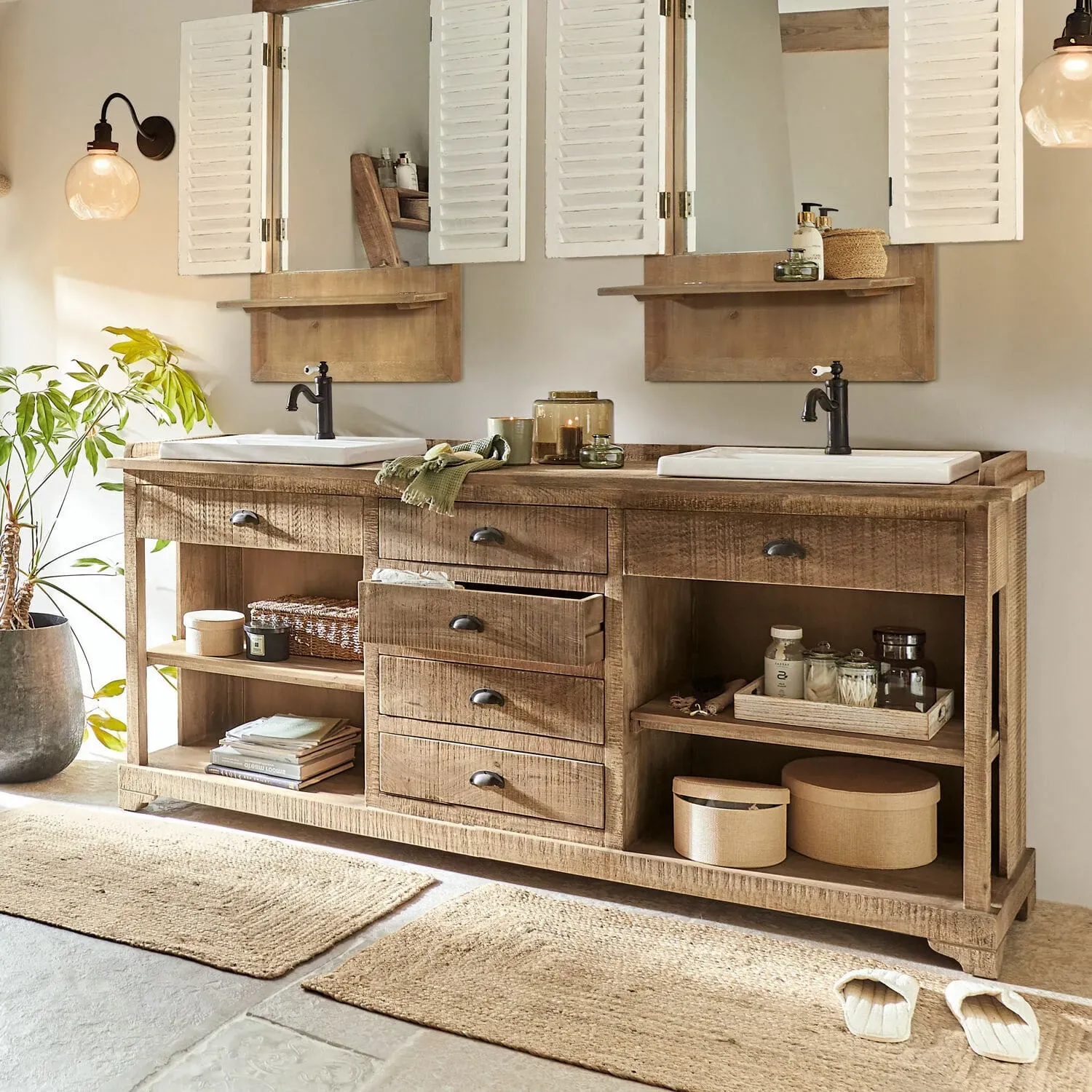 Meuble à double-vasque Farum