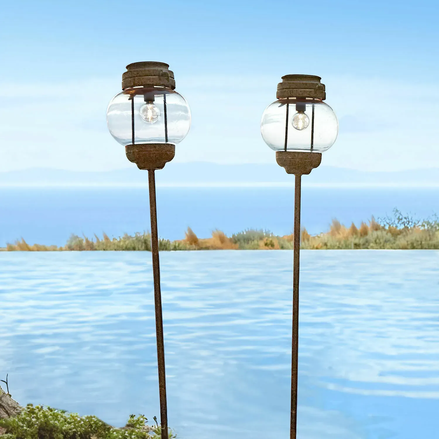 Lot de 2 lanternes solaires Nayalif