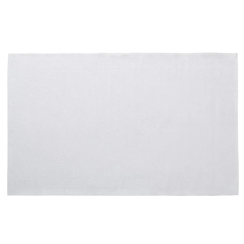 Tapis en polypropylène blanc 180x270