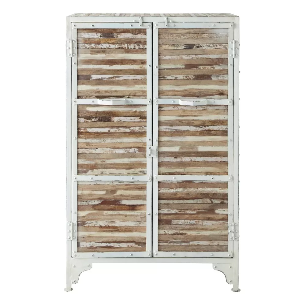 Buffet en métal blanc L75
