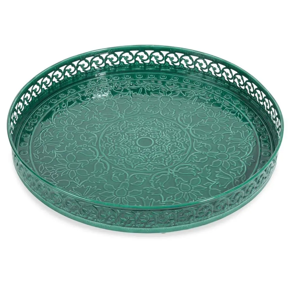 Plateau en métal D 25 cm KAOMA