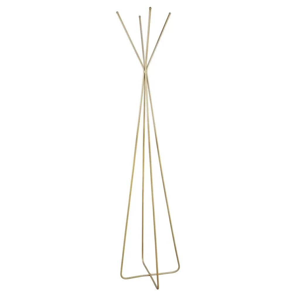 Porte-manteau en fer champagne